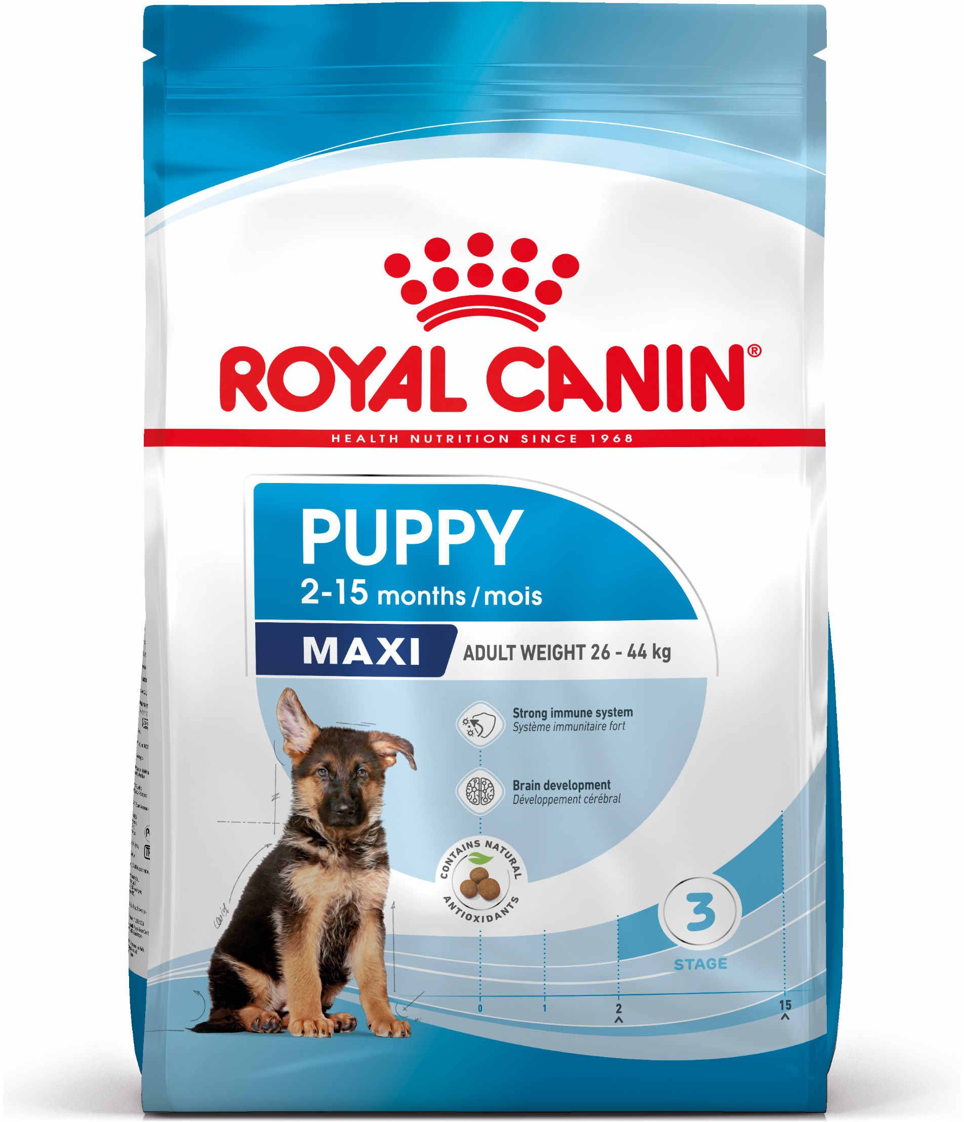 ROYAL CANIN SHN Maxi PUPPY (vârsta până la 15 luni)