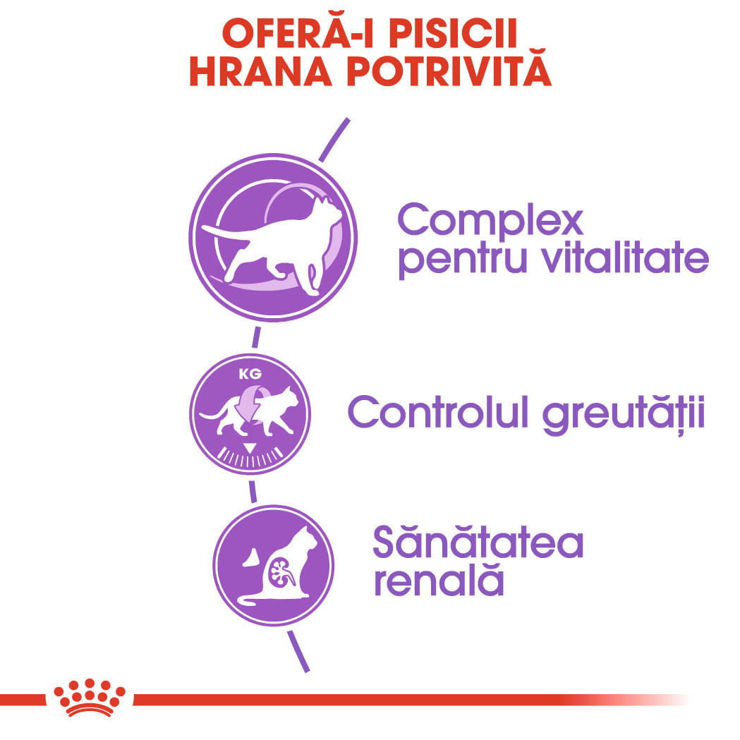 ROYAL CANIN Sterilised 7+, hrană uscată pisici sterilizate, 10kg - poza 4