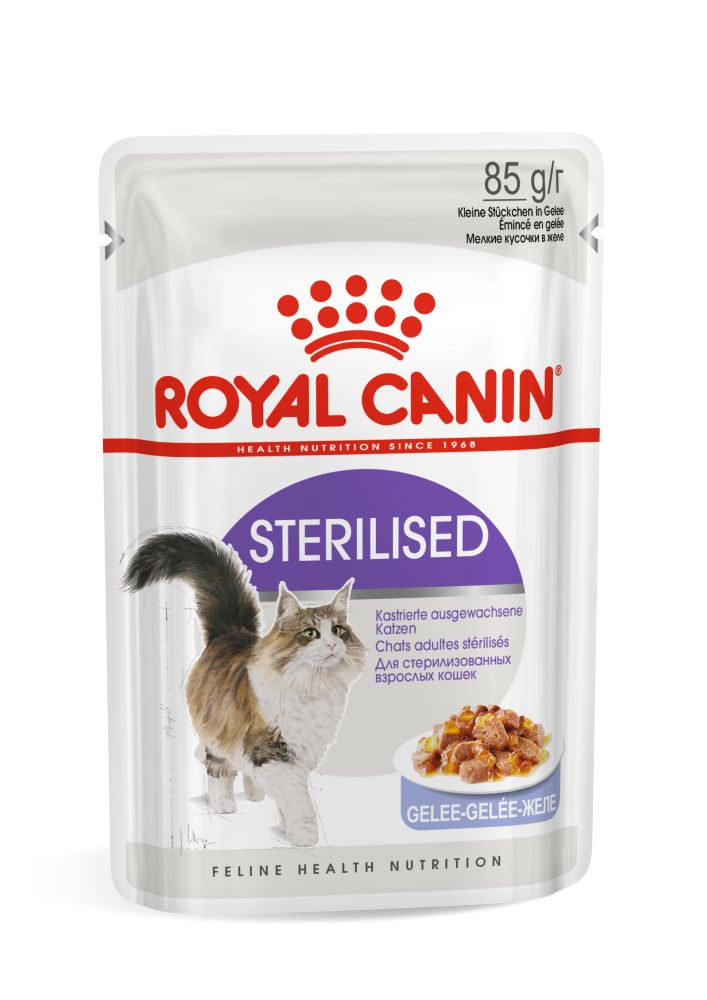 ROYAL CANIN Sterilised Adult hrană umedă pisici sterilizate (în aspic), 85g - poza 3