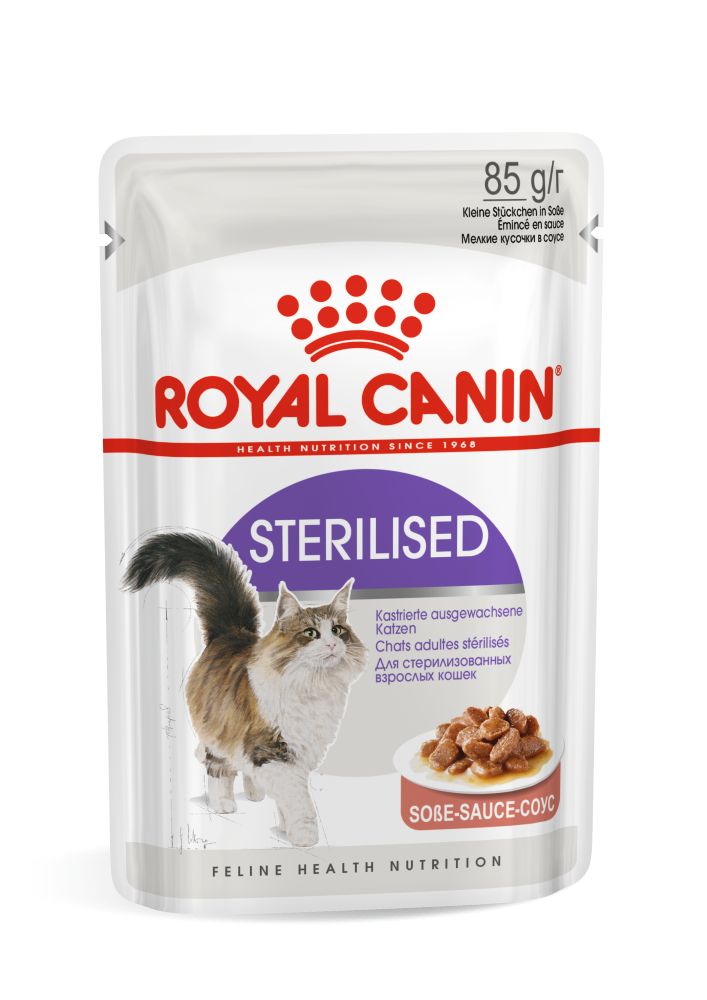 ROYAL CANIN Sterilised Adult, hrană umedă pisici sterilizate, (în sos), 85g - poza 3
