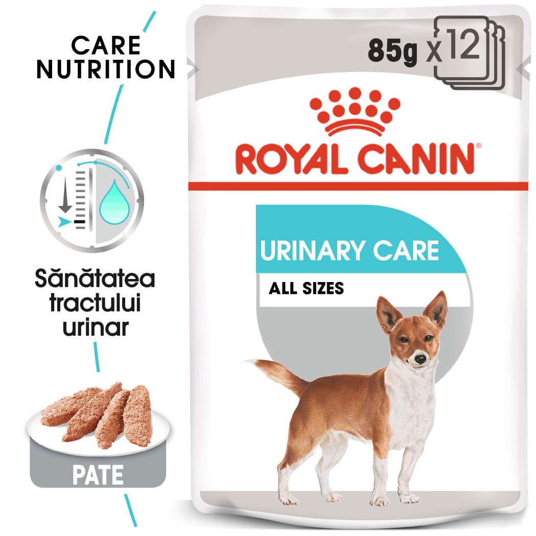 ROYAL CANIN Urinary Care Adult, hrană umedă câini, sănătatea tractului urinar, (pate), bax, 85g x 12buc - poza 1