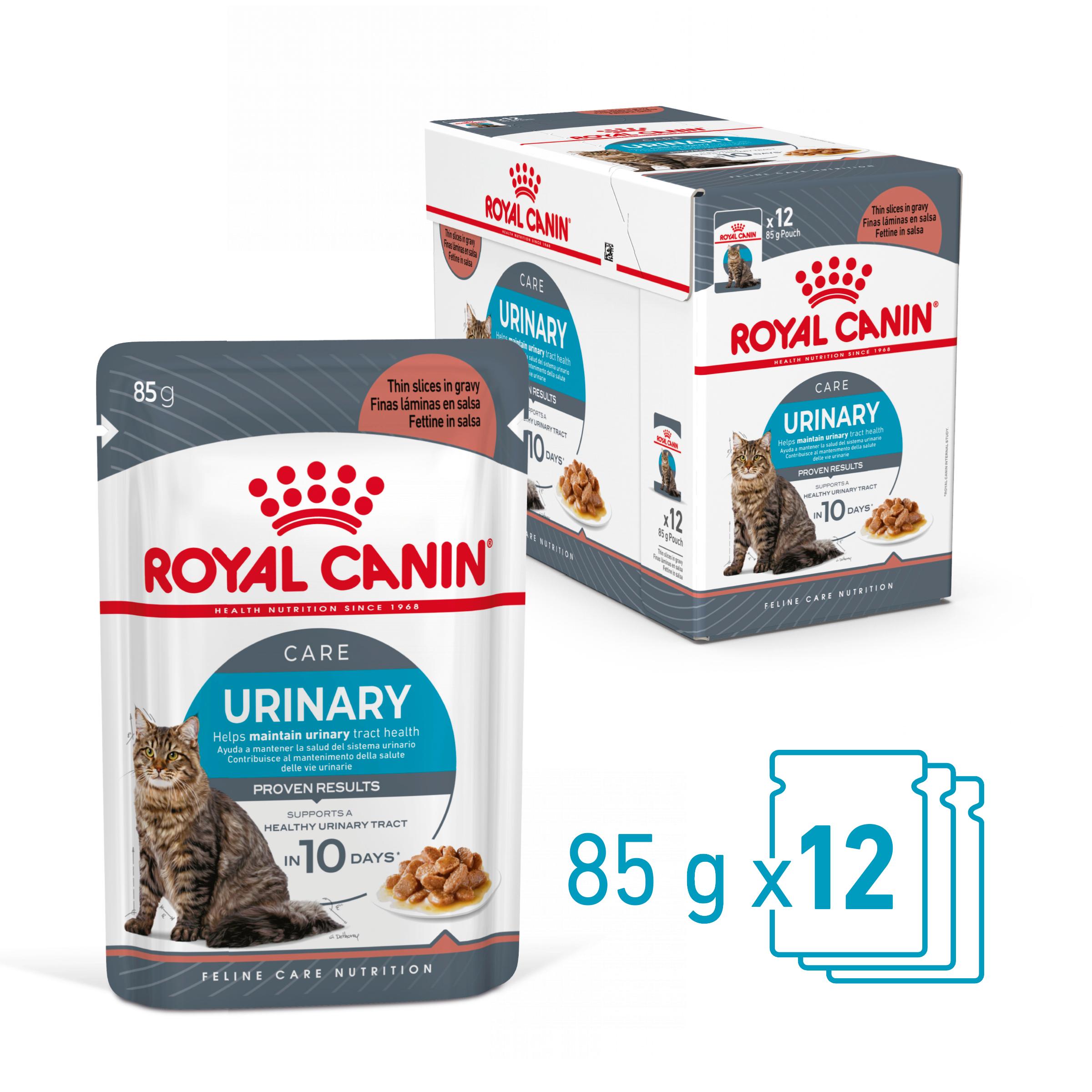 ROYAL CANIN Urinary Care Adult, hrană umedă pisici, sănătatea tractului urinar, (în sos), bax, 85g x 12buc - poza 3