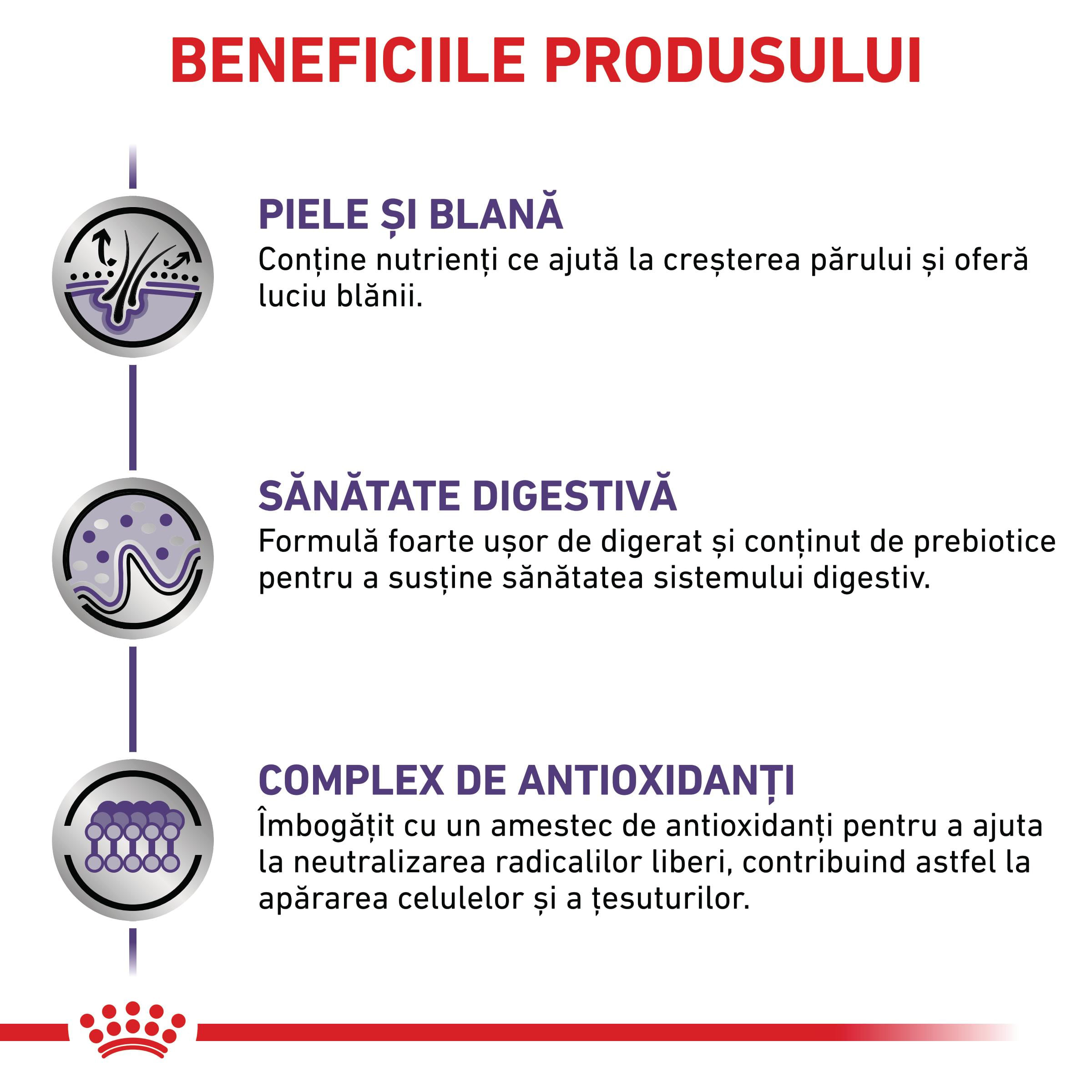 ROYAL CANIN VD Adult Medium Dog, M, dietă veterinară, hrană uscată câini, 4kg - poza 4