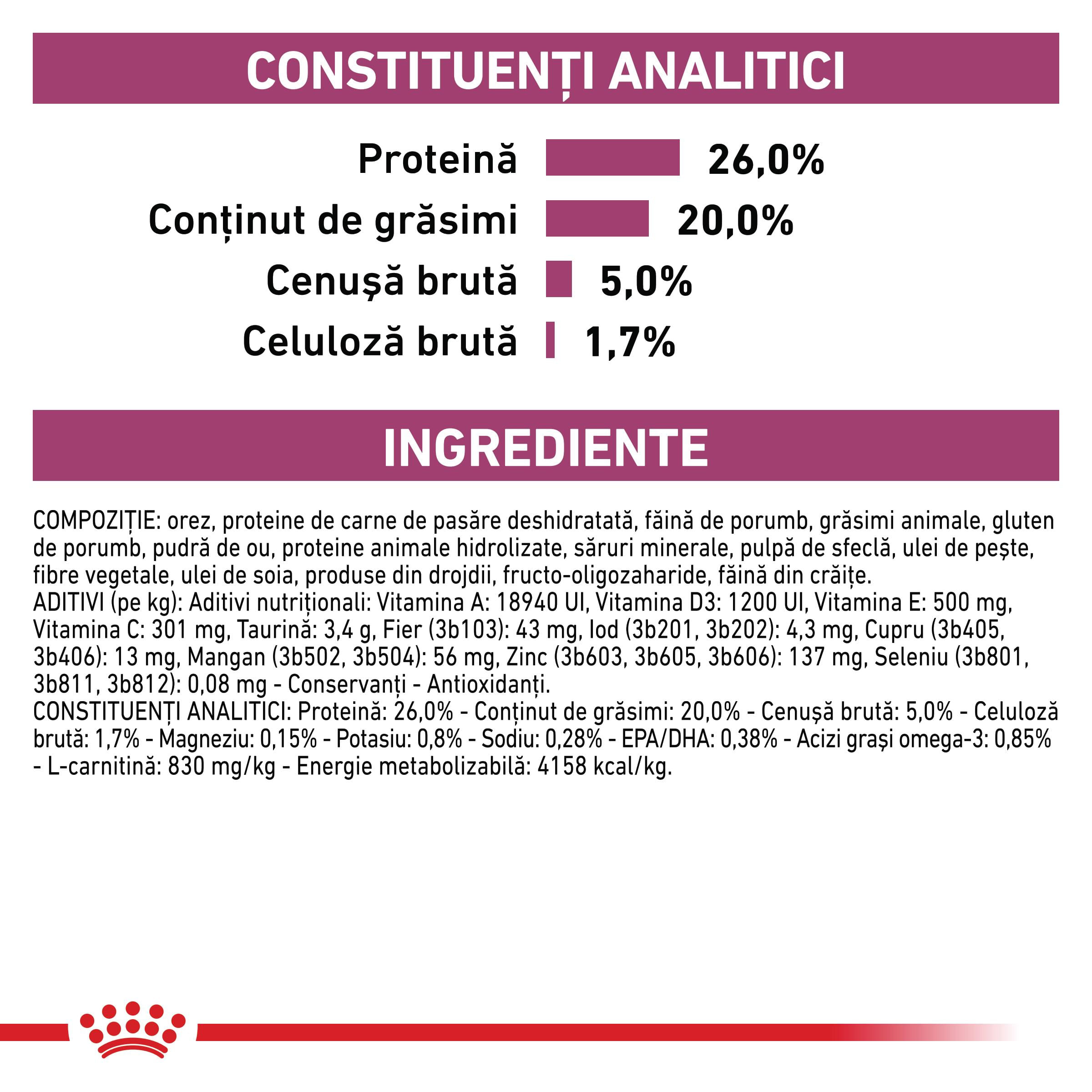 ROYAL CANIN VD Cardiac, XS-XL, dietă veterinară, hrană uscată câini, sistem cardio-vascular, 2kg - poza 5