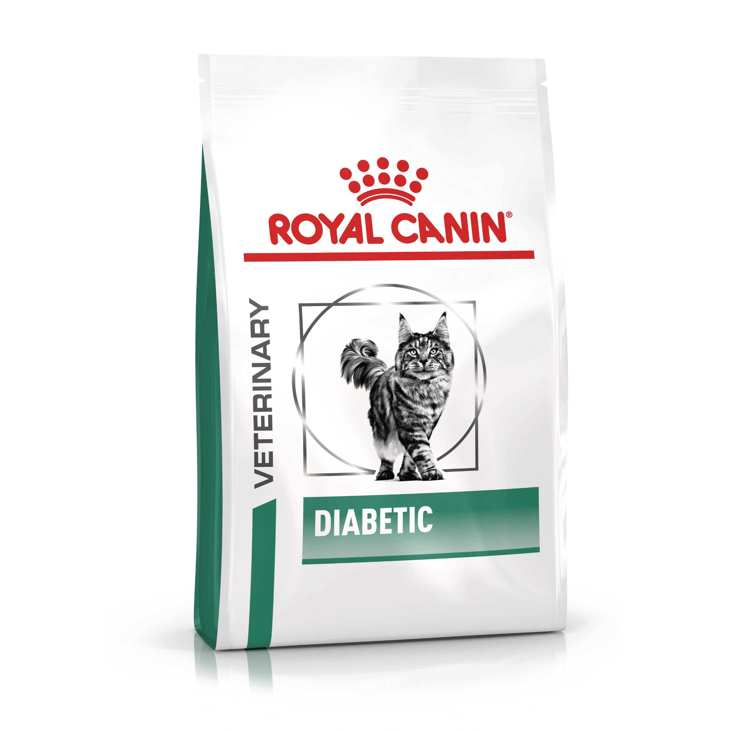 ROYAL CANIN VD Diabetic, dietă veterinară, hrană uscată pisici, diabet, 1.5kg - poza 2