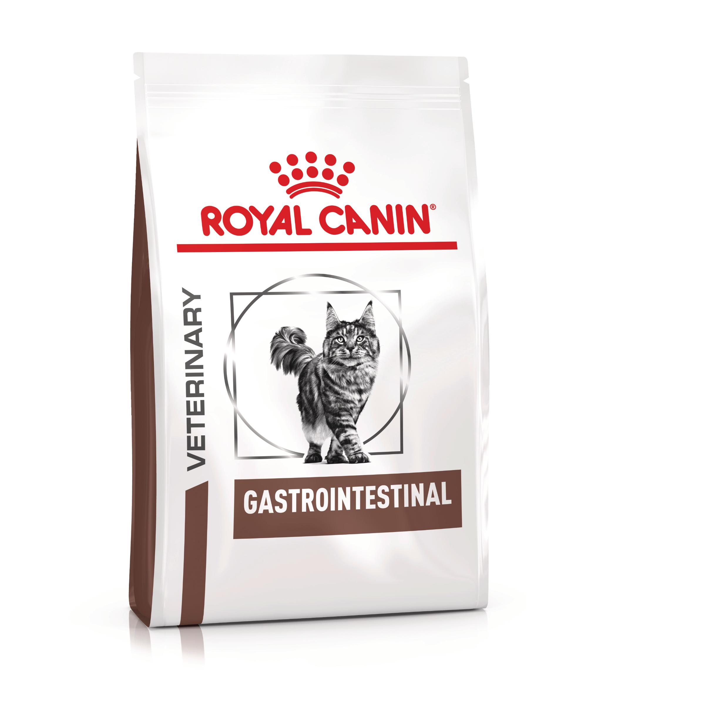 ROYAL CANIN VD Gastrointestinal, dietă veterinară, hrană uscată pisici, sistem digestiv, 2kg - poza 1