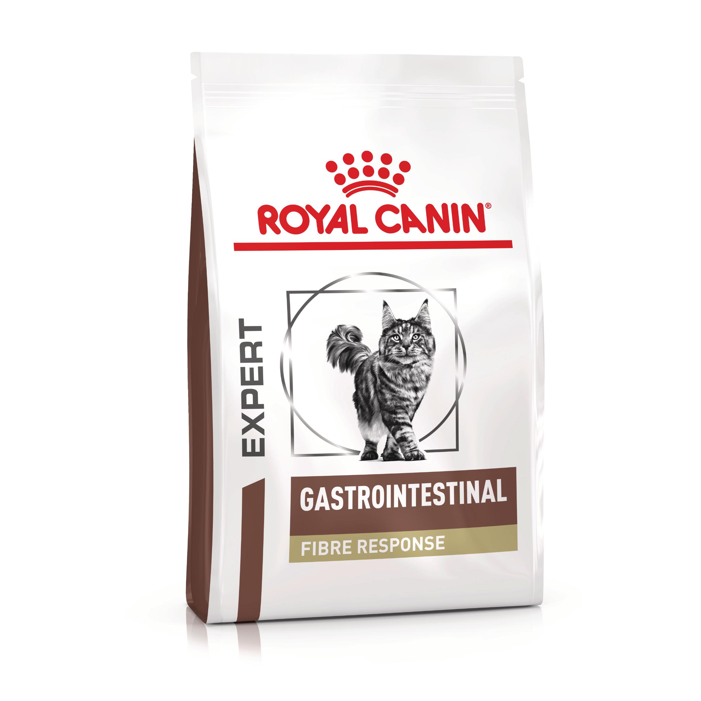 ROYAL CANIN VD Gastrointestinal Fibre Response, dietă veterinară, hrană uscată pisici, sistem digestiv, 4kg - poza 2