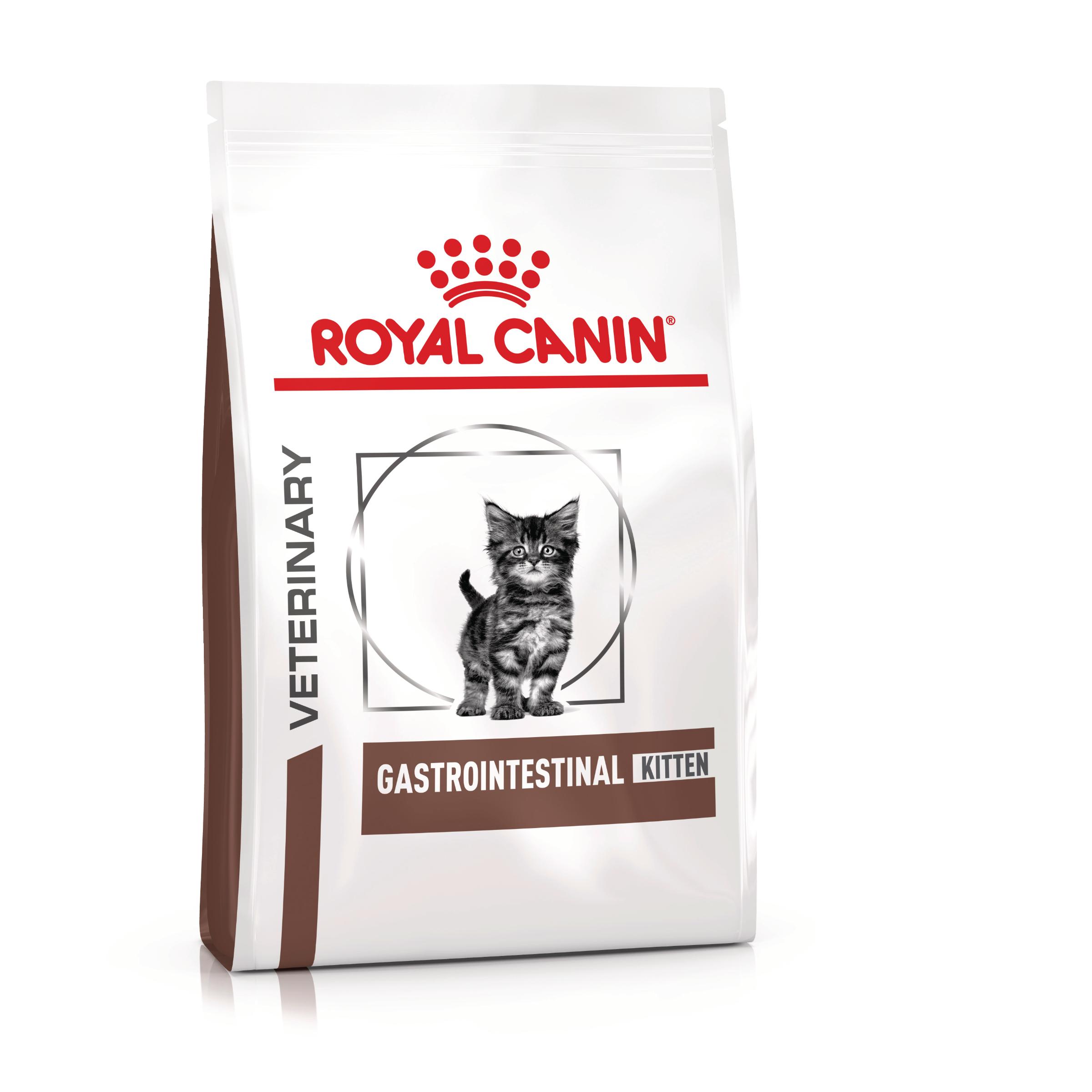 ROYAL CANIN VD Gastrointestinal Kitten, dietă veterinară, hrană uscată pisici junior, sistem digestiv, 2kg - poza 1