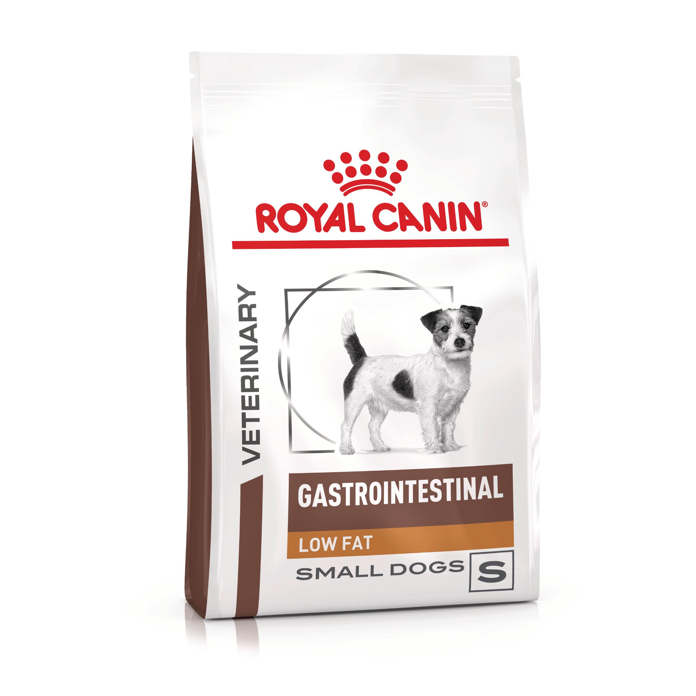 ROYAL CANIN VD Gastrointestinal Low Fat Small Dog, XS-S, dietă veterinară, hrană uscată câini, sistem digestiv, 1.5kg - poza 2