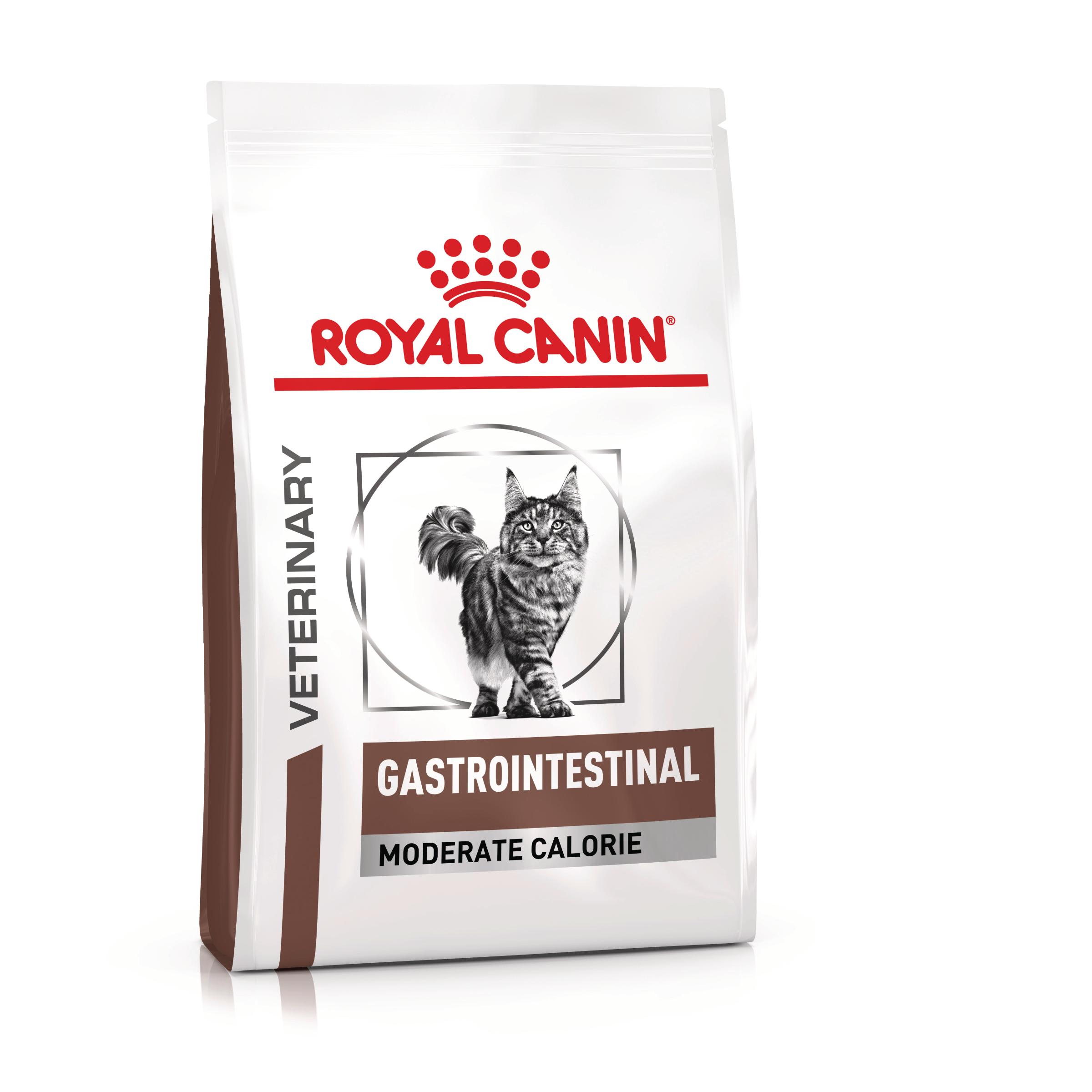 ROYAL CANIN VD Gastrointestinal Moderate Calorie, dietă veterinară, hrană uscată pisici, sistem digestiv, 4kg - poza 1