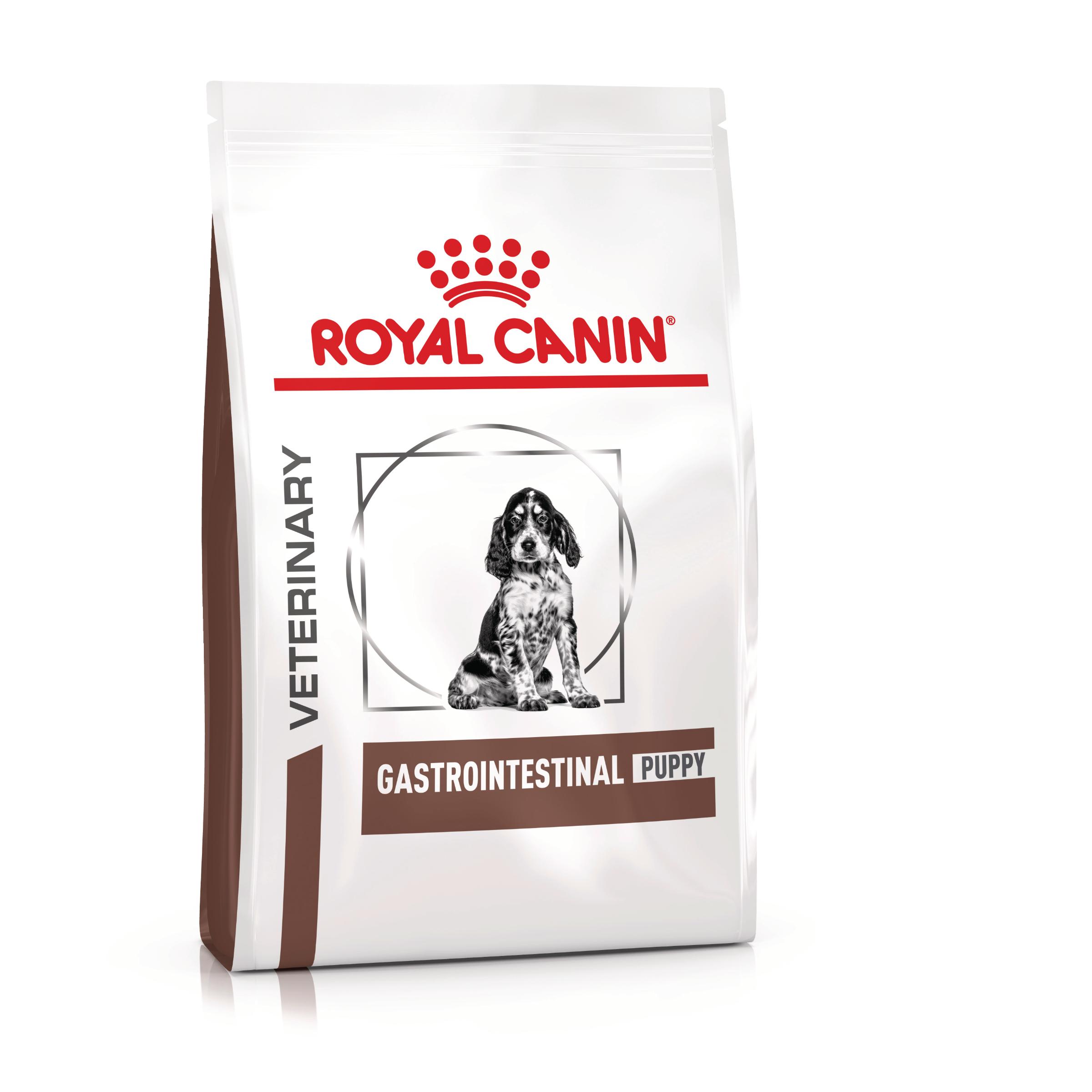 ROYAL CANIN VD Gastrointestinal Puppy, XS-XL, dietă veterinară, hrană uscată câini junior, sistem digestiv, 2.5kg - poza 2