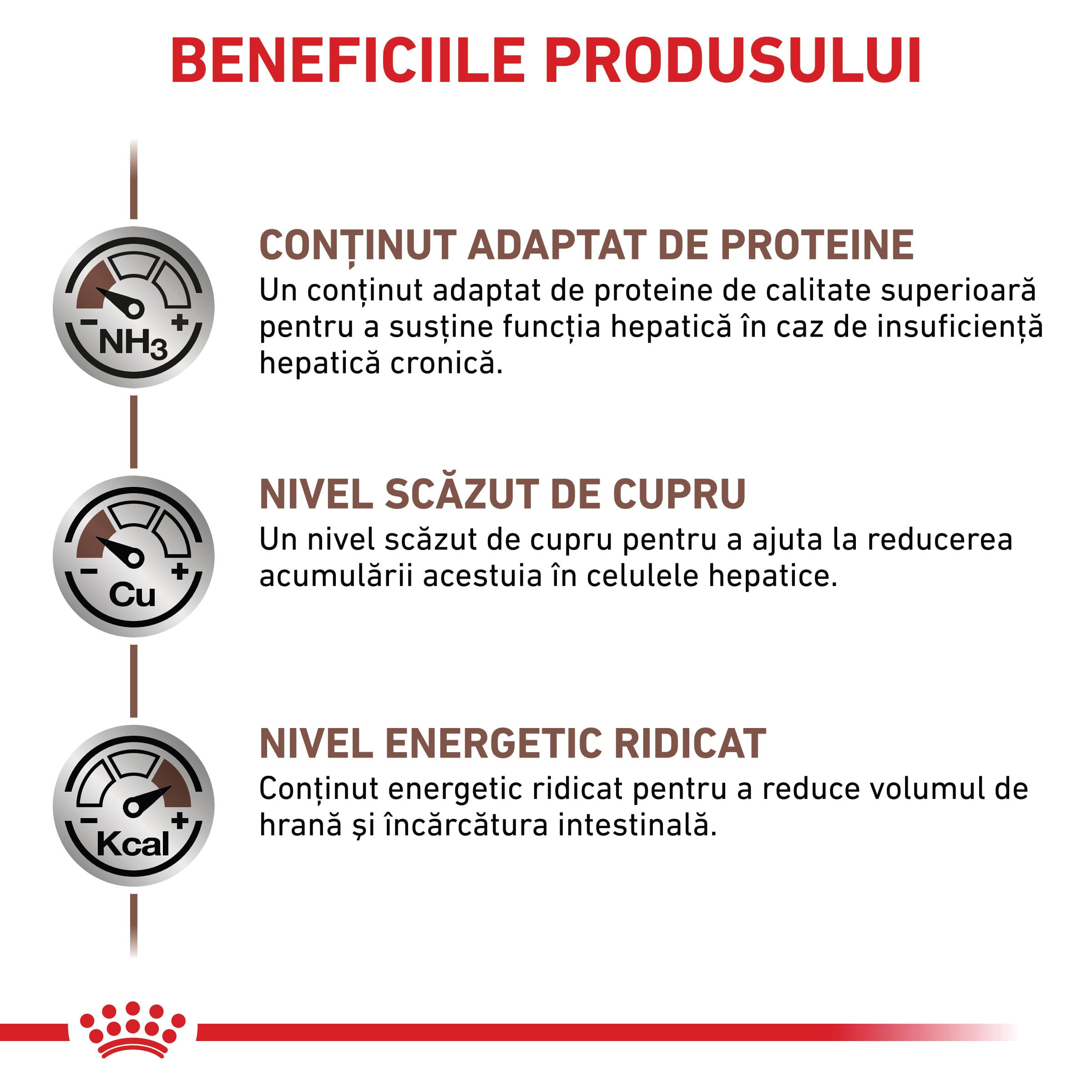 ROYAL CANIN VD Hepatic, dietă veterinară, hrană uscată pisici, suport hepatic, 2kg - poza 4