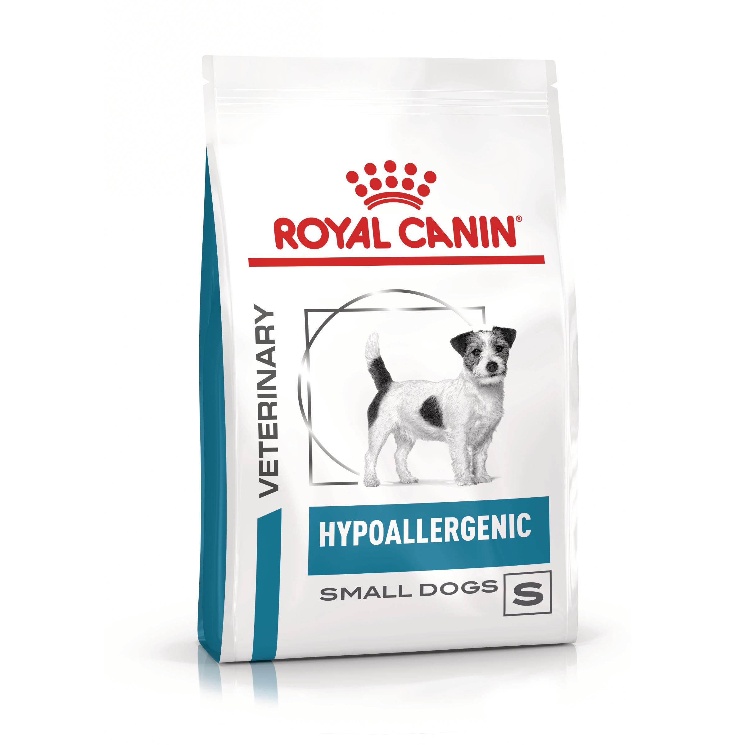 ROYAL CANIN VD Hypoallergenic Small Dog, XS-S, dietă veterinară, hrană uscată câini, alergii alimentare, 1kg - poza 2