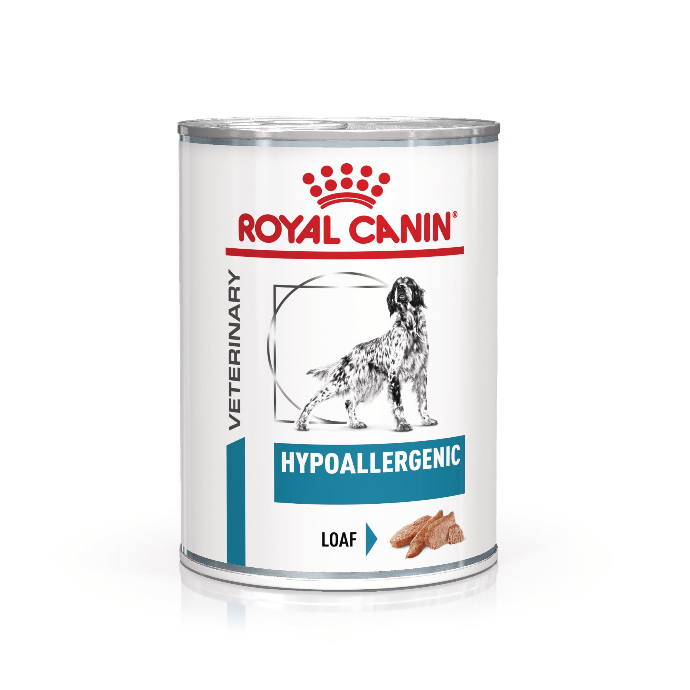 ROYAL CANIN VD Hypoallergenic, XS-XL, dietă veterinară, conservă hrană umedă câini, alergii alimentare (pate), 400g - poza 2