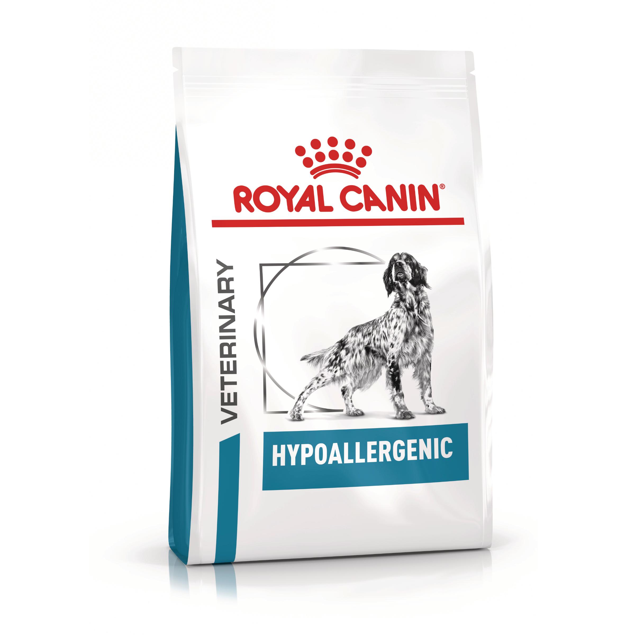 ROYAL CANIN VD Hypoallergenic, XS-XL, dietă veterinară, hrană uscată câini, alergii alimentare, 14kg