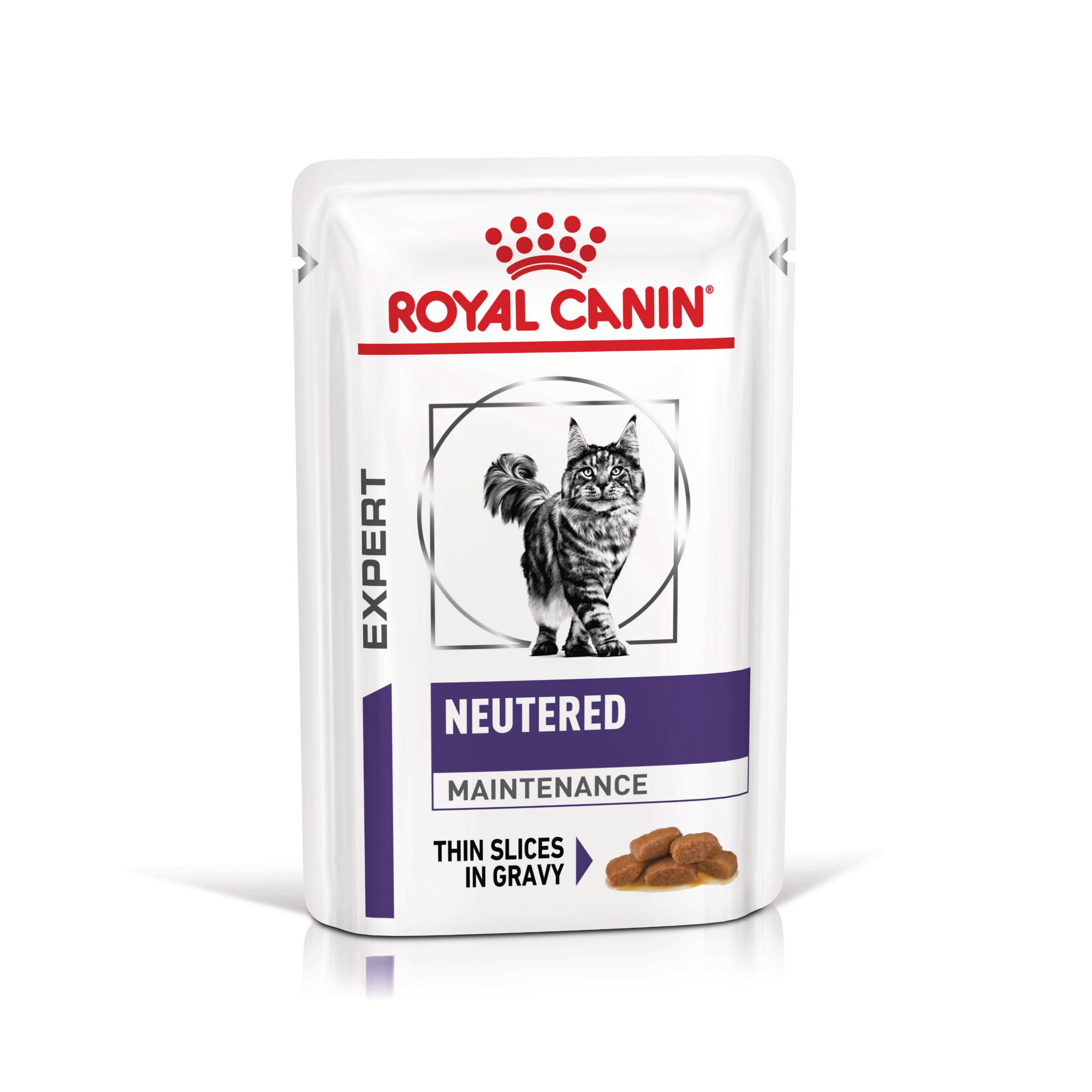 ROYAL CANIN VD Neutered Maintenance, dietă veterinară, plic hrană umedă pisici, managementul greutății, (în sos), bax, 85g x 12buc - poza 2