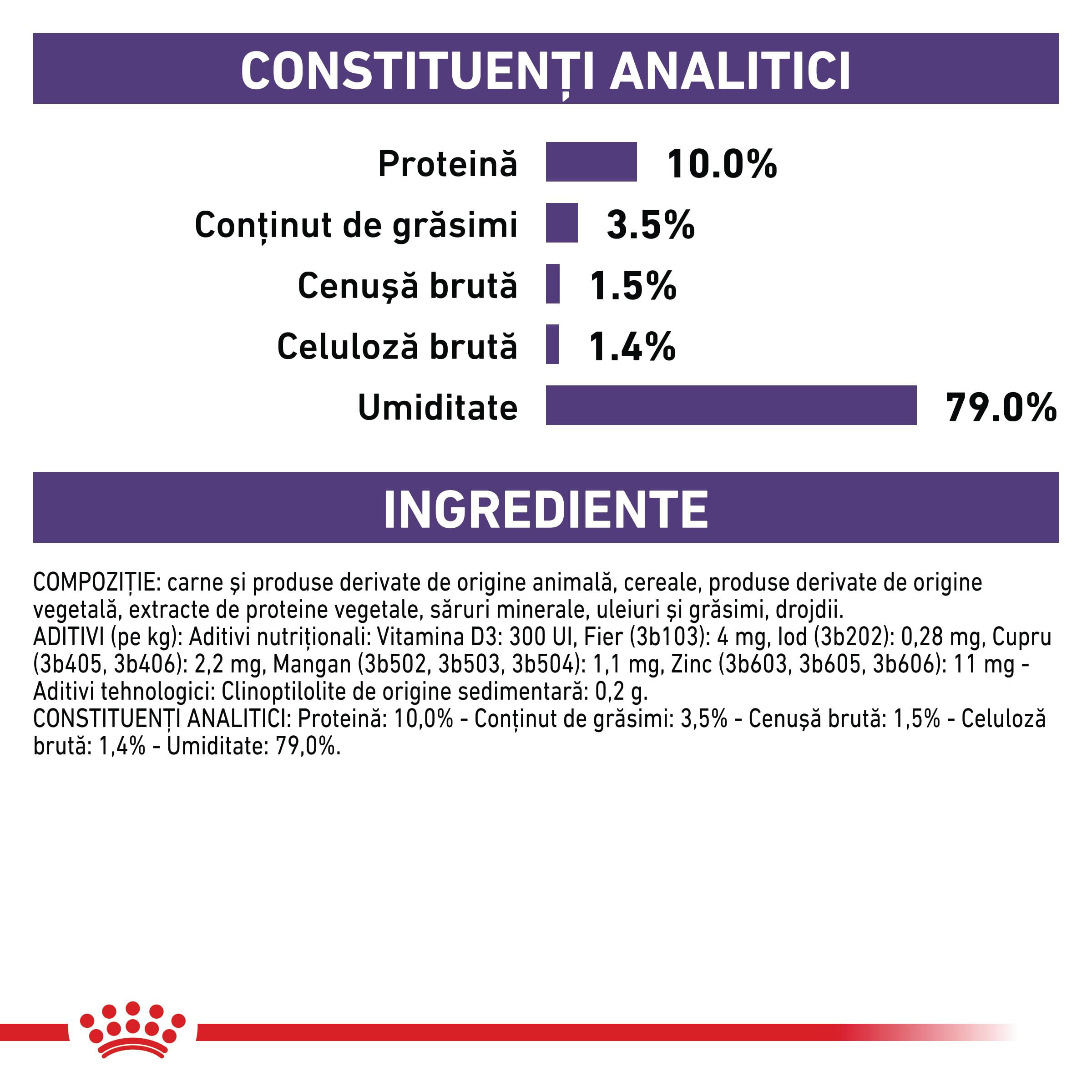 ROYAL CANIN VD Neutered Maintenance, dietă veterinară, plic hrană umedă pisici, managementul greutății, (în sos), bax, 85g x 12buc - poza 5