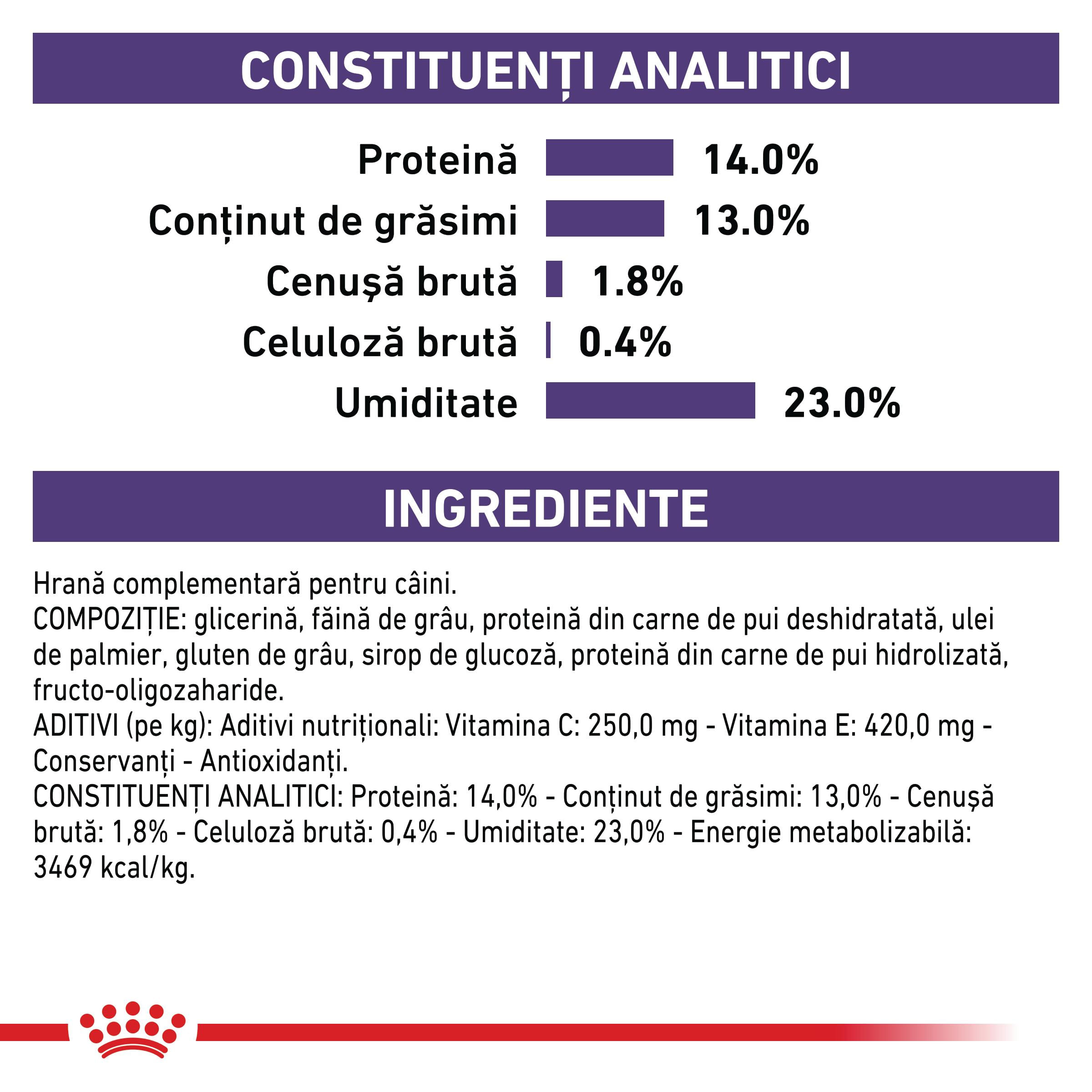 ROYAL CANIN VD Pill Assist Small Dog, dietă veterinară câini, 90g - poza 4