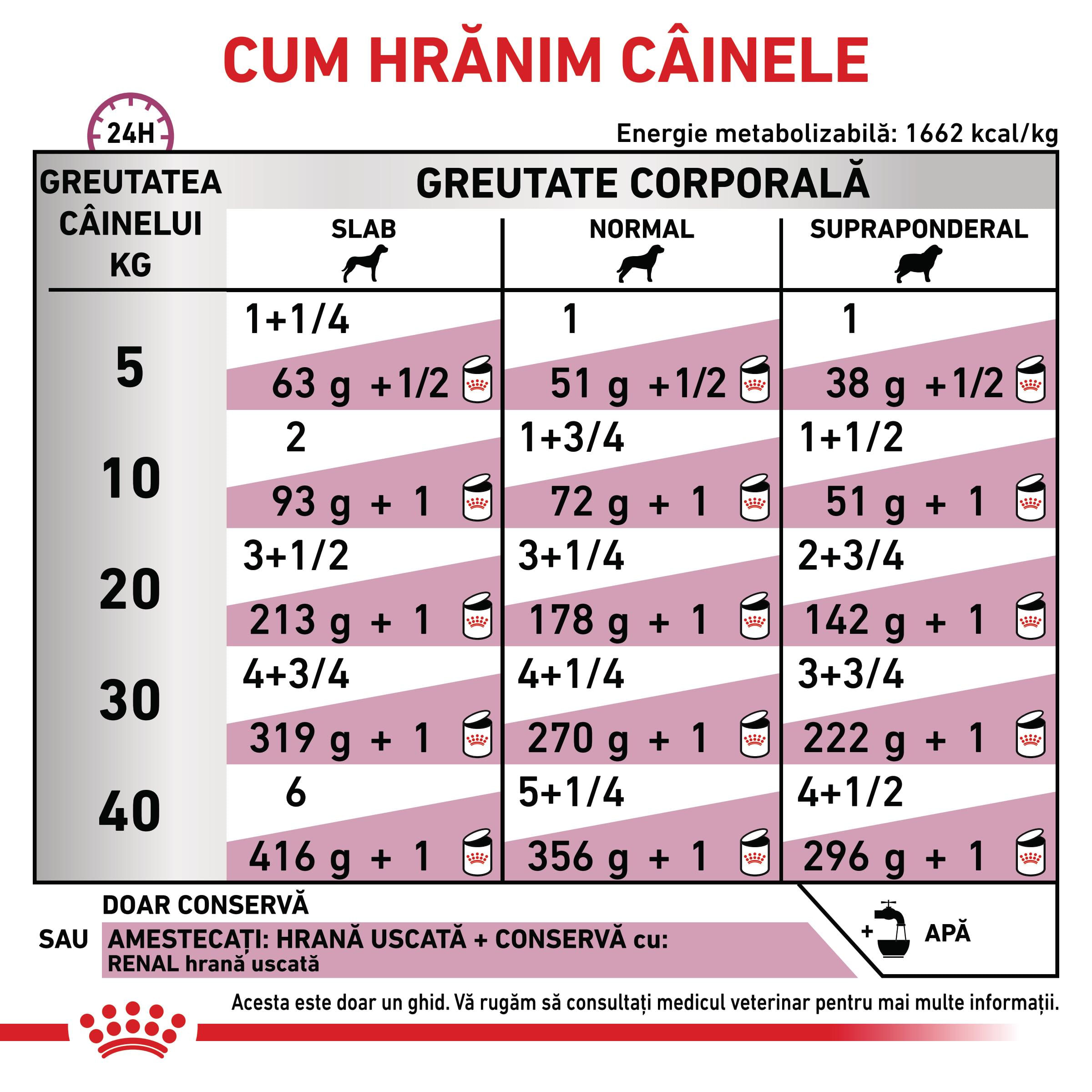 ROYAL CANIN VD Renal, XS-XL, dietă veterinară, conservă hrană umedă câini, sistem renal, (pate), 200g - poza 5