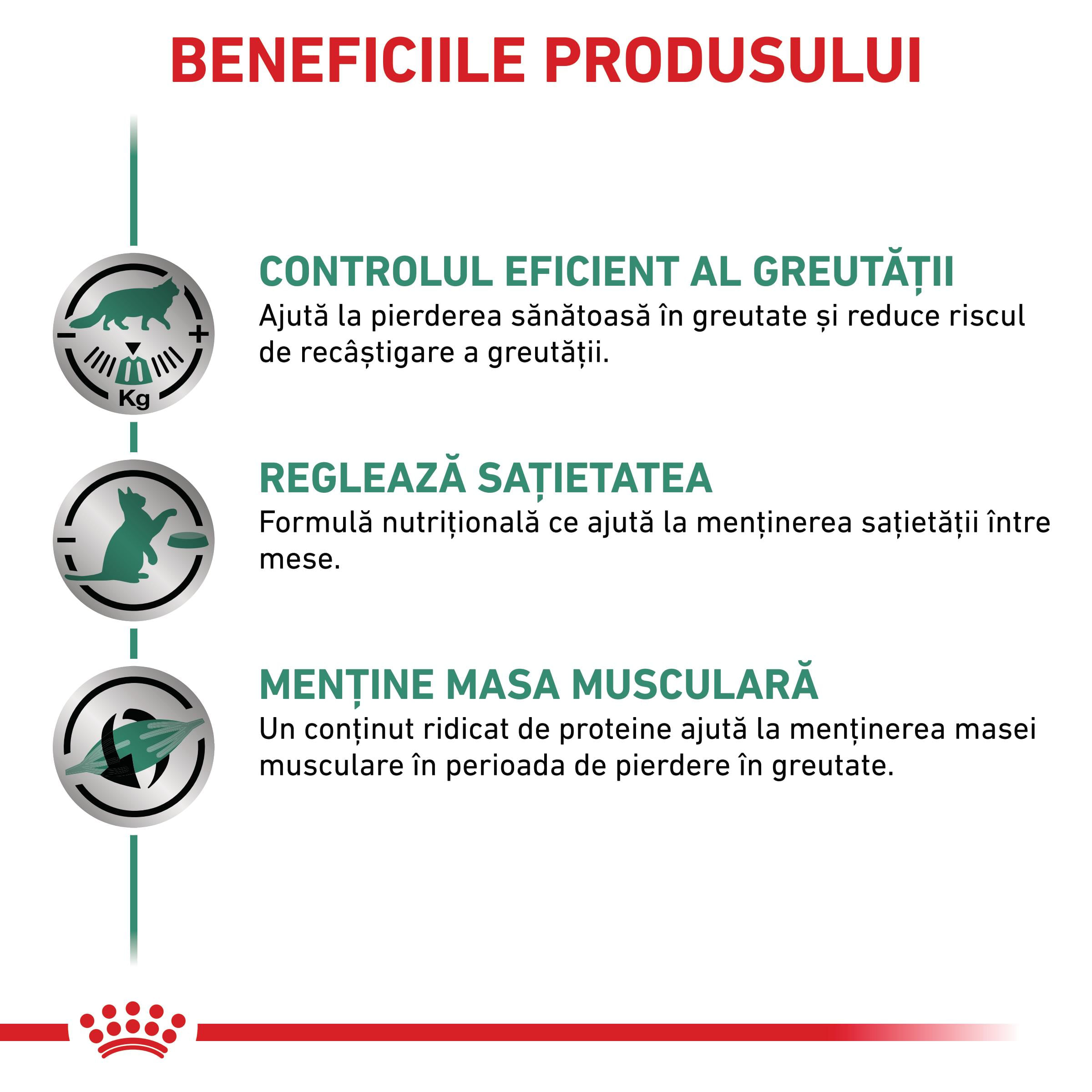 ROYAL CANIN VD Satiety Weight Management, dietă veterinară, plic hrană umedă pisici, obezitate, (în sos), bax, 85g x 12buc - poza 4