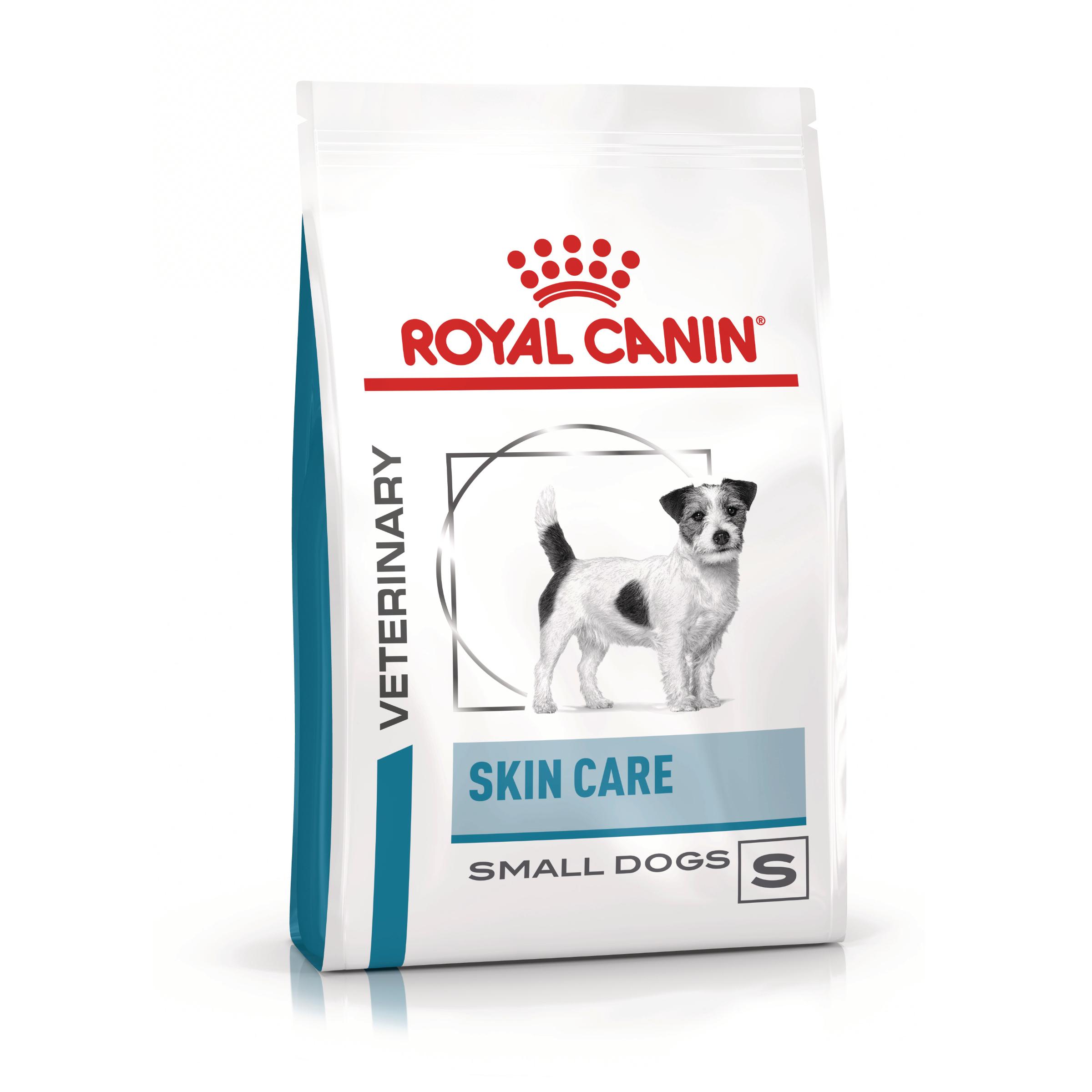 ROYAL CANIN VD Skin Care Small Dog, XS-XL, dietă veterinară, hrană uscată câini, afecțiuni dermatologice, 4kg - poza 2
