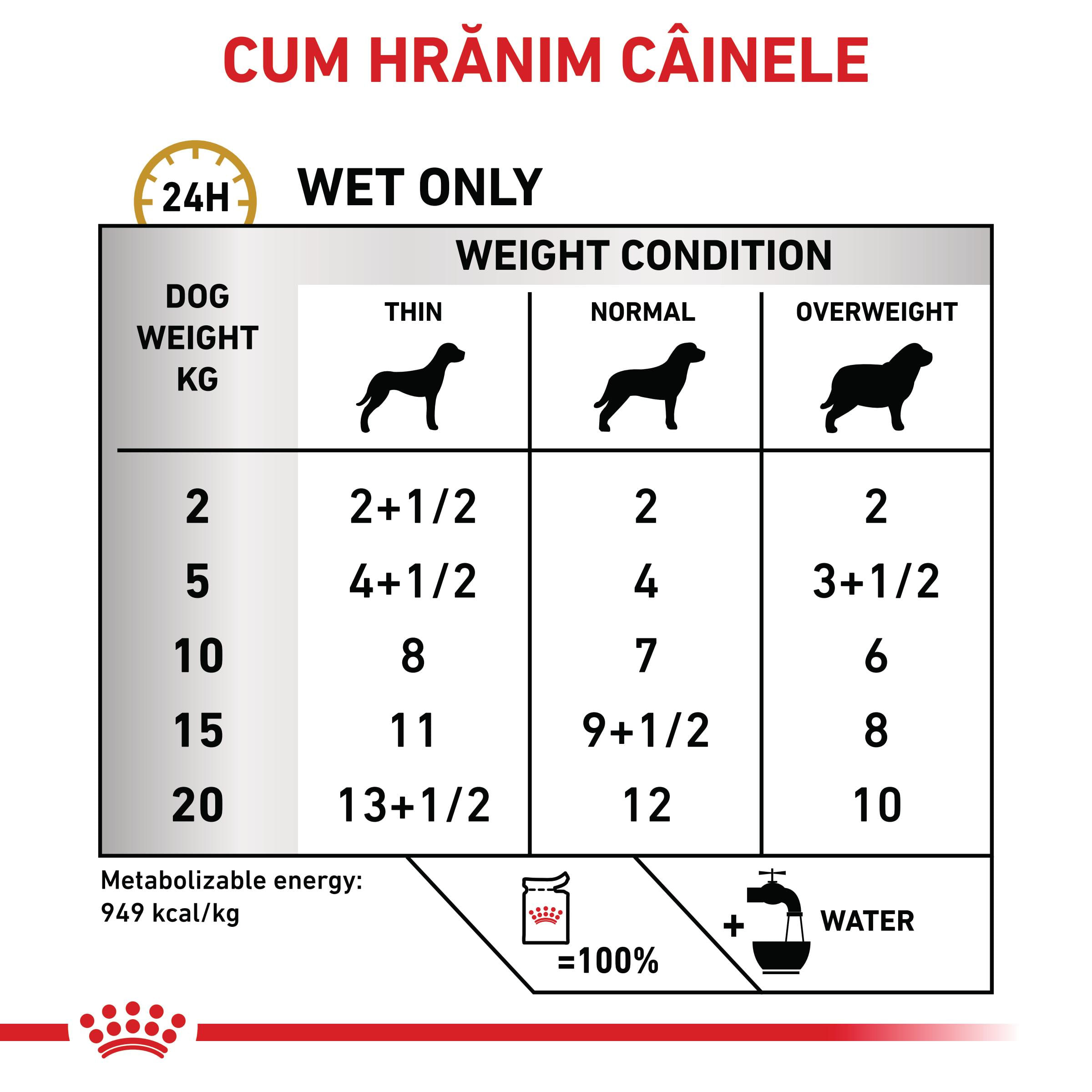 ROYAL CANIN VD Urinary S/O Ageing 7+, XS-XL, dietă veterinară, plic hrană umedă câini senior, sistem urinar, (pate), bax, 85g x 12buc - poza 5