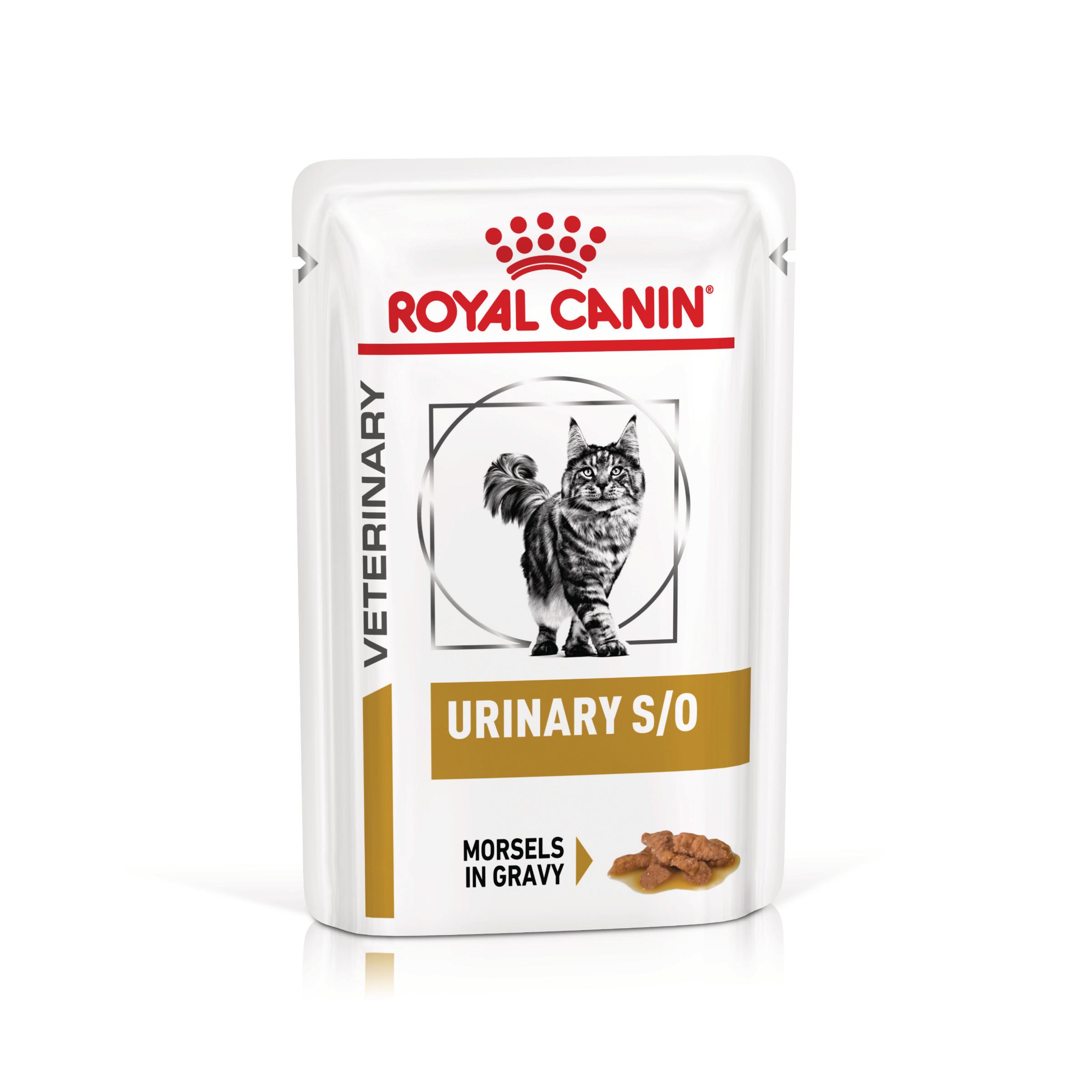 ROYAL CANIN VD Urinary S/O, dietă veterinară, plic hrană umedă pisici, sistem urinar, (în sos), bax, 85g x 12buc - poza 1