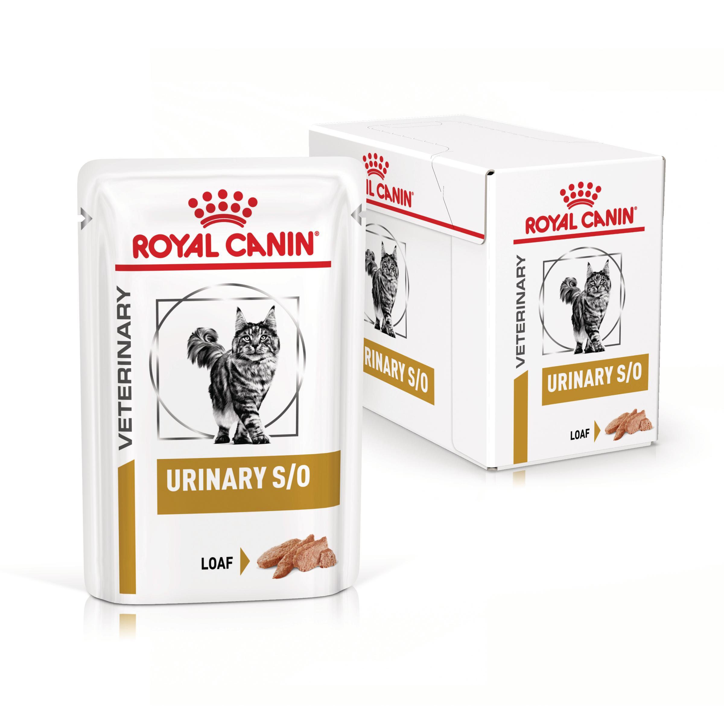 ROYAL CANIN VD Urinary S/O, dietă veterinară, plic hrană umedă pisici, sistem urinar, (pate), bax, 85g x 12buc - poza 3