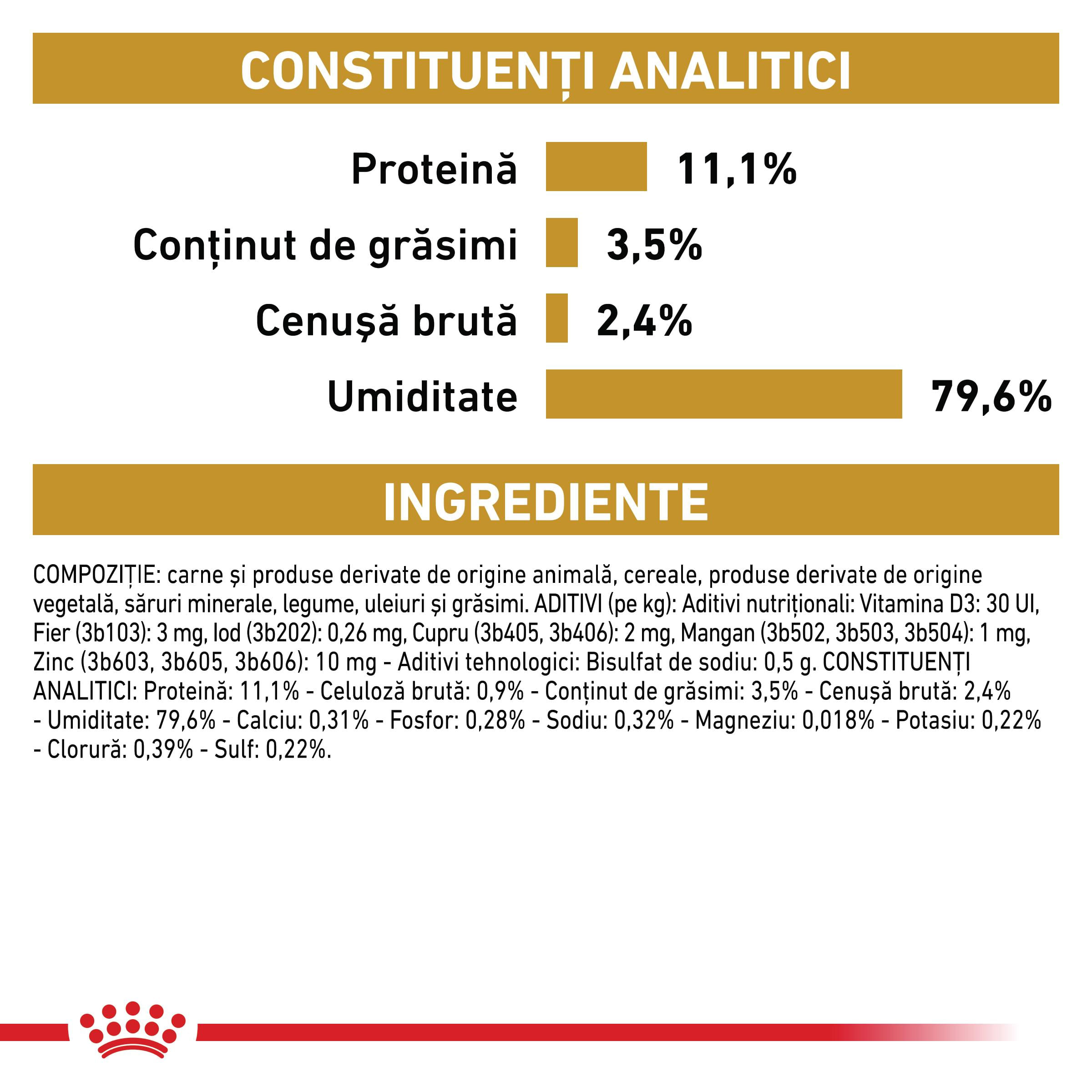 ROYAL CANIN VD Urinary S/O, dietă veterinară, plic hrană umedă pisici, sistem urinar, (pate), bax, 85g x 12buc - poza 5