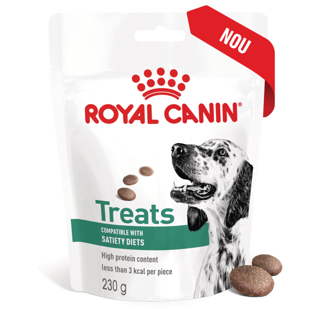 ROYAL CANIN VETERINARY DIET Satiety Treats, punguță recompense funcționale câini, obezitate, 230g - poza 3