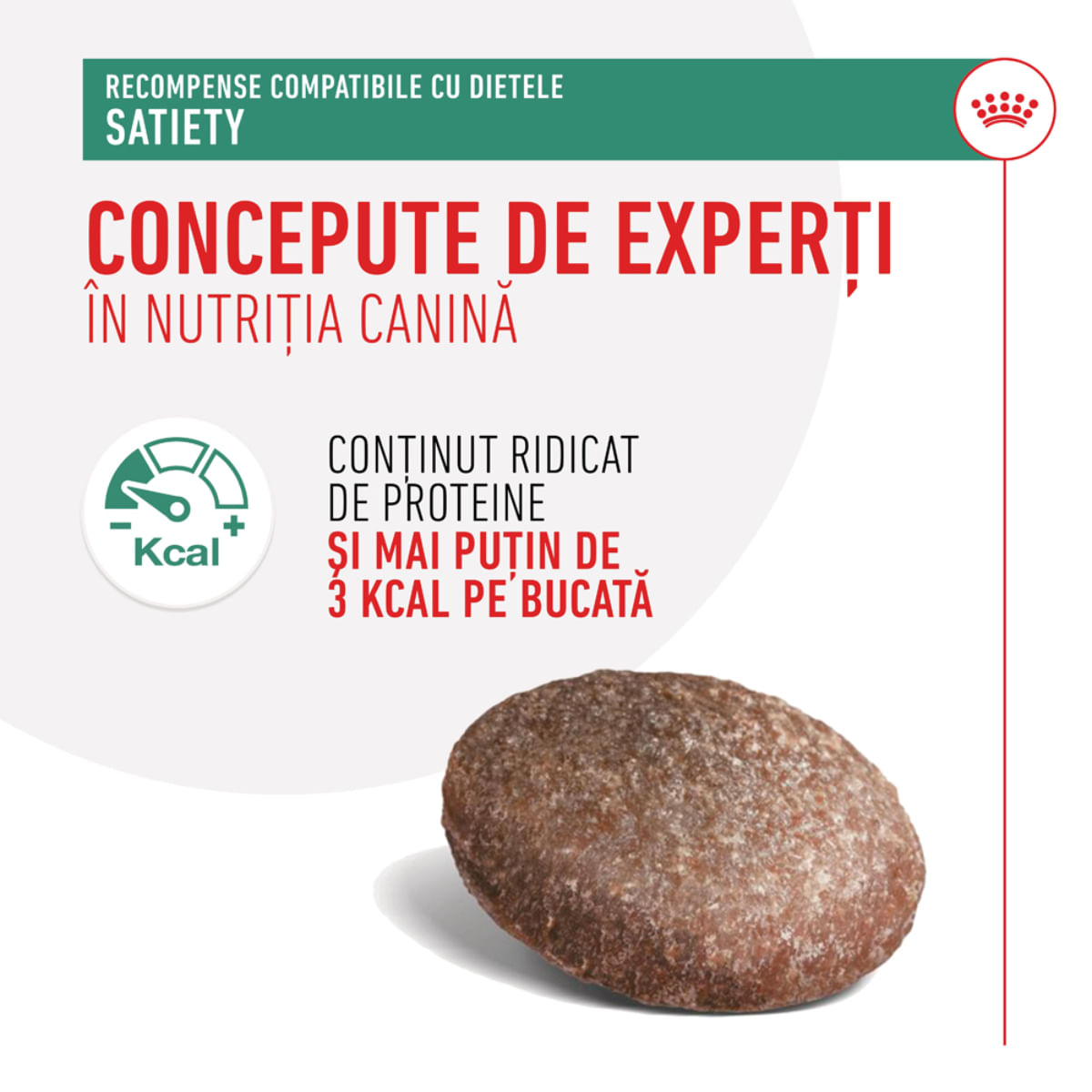 ROYAL CANIN VETERINARY DIET Satiety Treats, punguță recompense funcționale câini, obezitate, 230g - poza 5