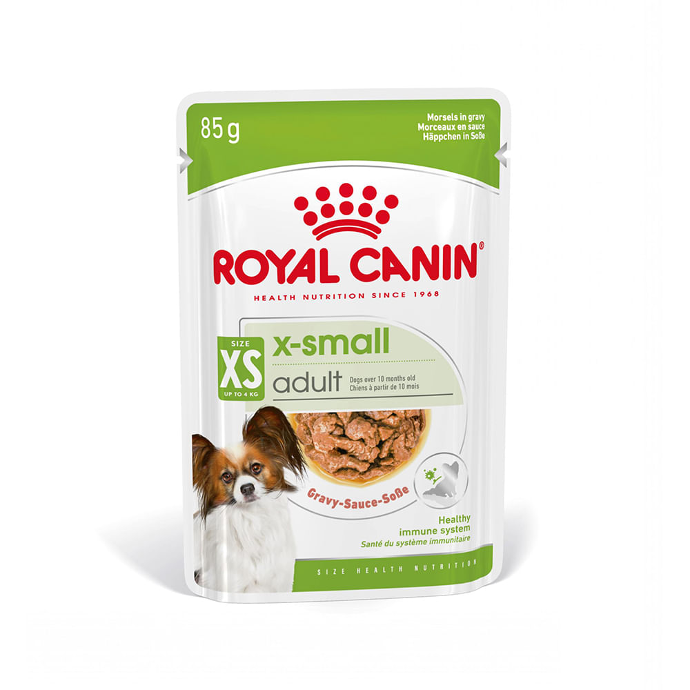 ROYAL CANIN X-Small Adult hrană umedă câini (în sos), 85g - poza 2