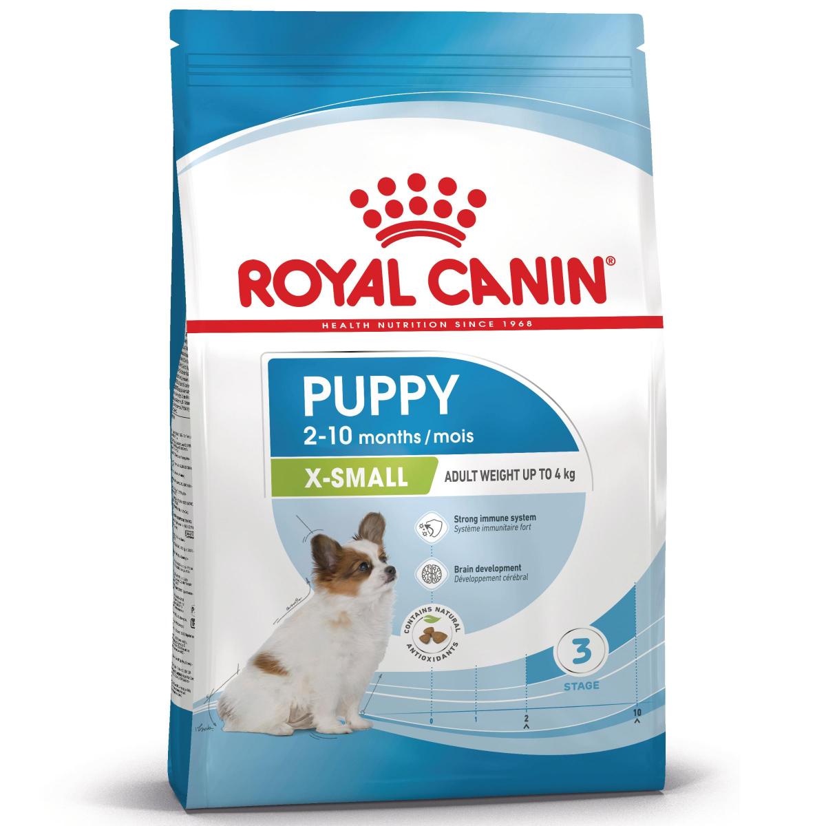ROYAL CANIN X-Small Puppy, hrană uscată câini junior, 1.5kg - poza 3