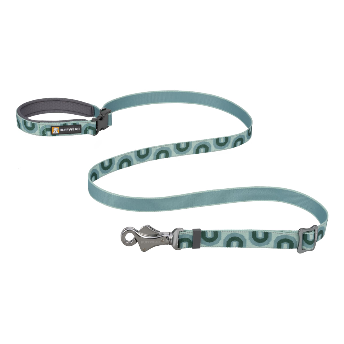 RUFFWEAR Crag, lesă bandă hands free sport câini, ajustabilă, reflectorizantă RUFFWEAR Crag Grassy Oxbow, lesă bandă hands free sport câini, ajustabilă, reflectorizantă, diverse culori, XS-XL(1.8m x 2.5cm) - poza 2