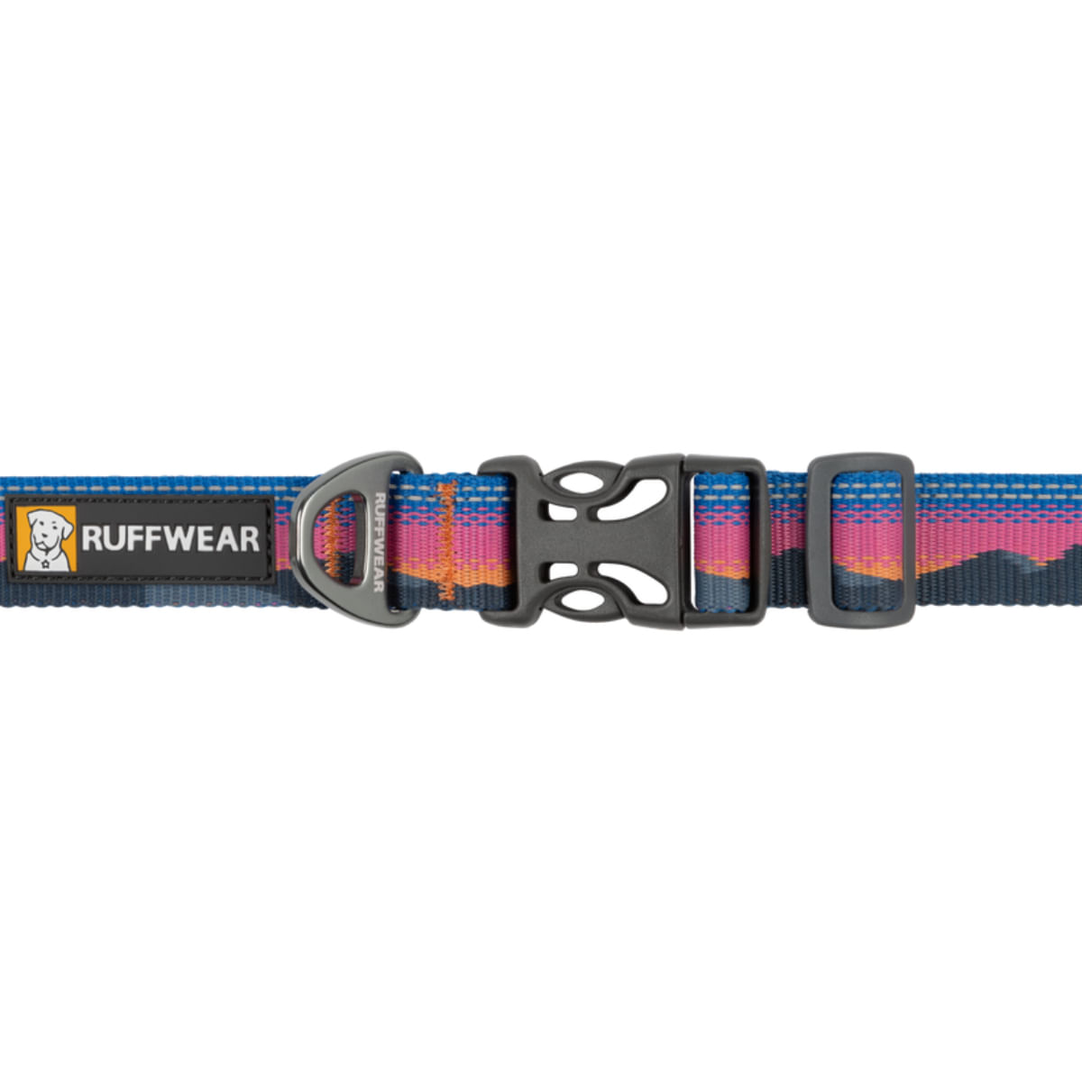 RUFFWEAR Crag, zgardă bandă câini, ajustabilă, reflectorizantă RUFFWEAR Crag Alpine Dusk, zgardă bandă câini, ajustabilă, reflectorizantă, multicolor, M(36-51 x 2.5cm) - poza 3
