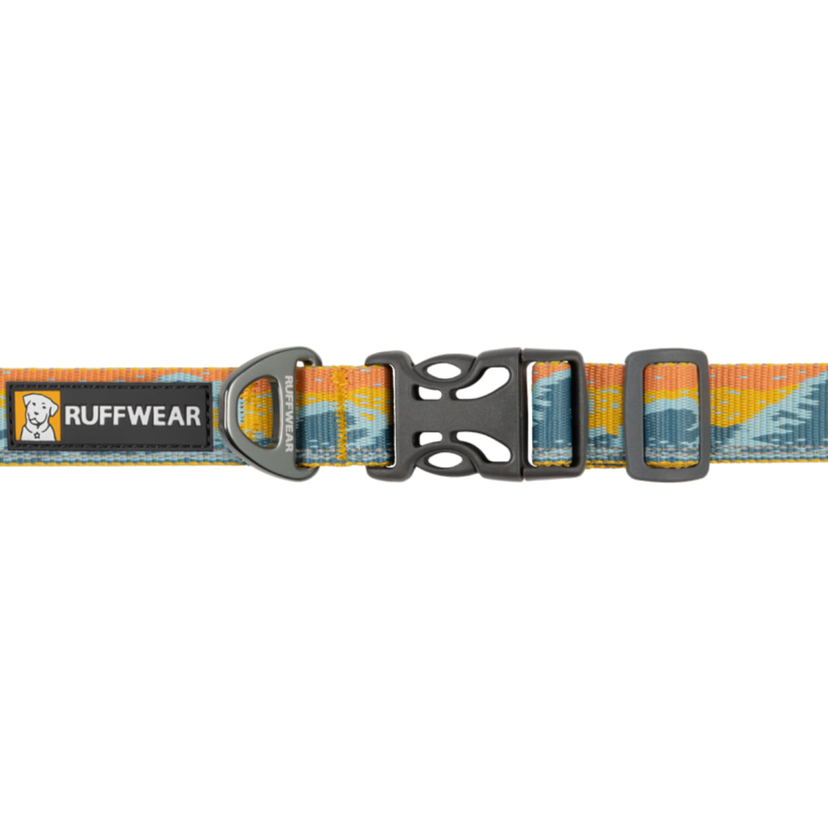 RUFFWEAR Crag, zgardă bandă câini, ajustabilă, reflectorizantă RUFFWEAR Crag Rising Wave, zgardă bandă câini, ajustabilă, reflectorizantă, multicolor, S(28-36 x 2cm) - poza 3