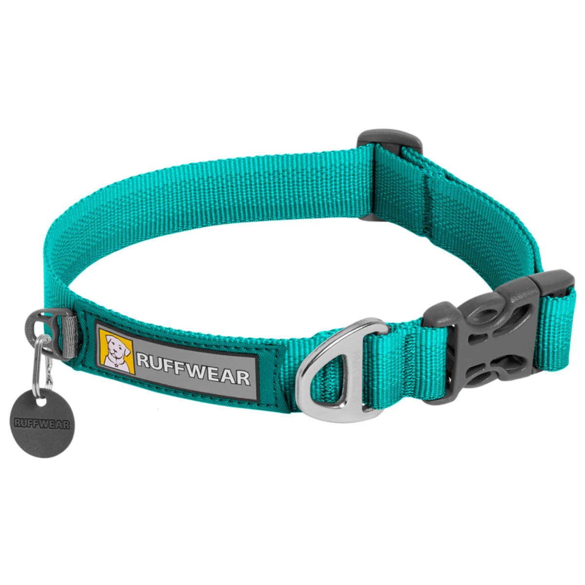 RUFFWEAR Front Rage, zgardă bandă câini, ajustabilă RUFFWEAR Front Rage Aurora Teal, zgardă bandă câini, ajustabilă, turcoaz, L(51-66 x 2.5cm) - poza 2