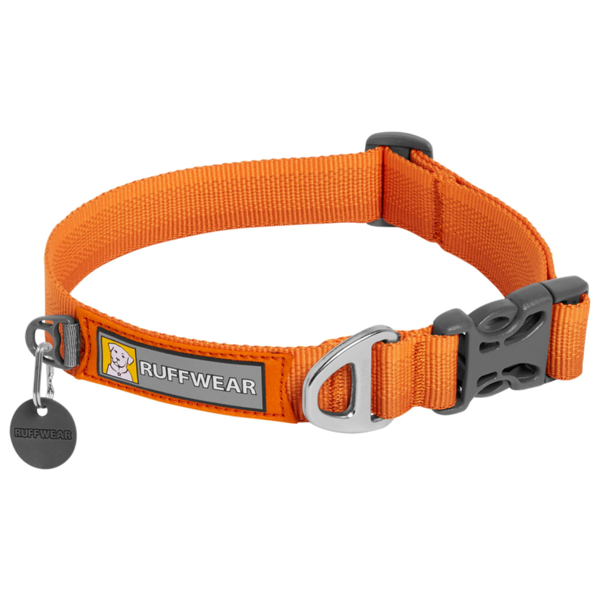 RUFFWEAR Front Rage, zgardă bandă câini, ajustabilă RUFFWEAR Front Rage Campfire Orange, zgardă bandă câini, ajustabilă, portocaliu, L(51-66 x 2.5cm) - poza 1