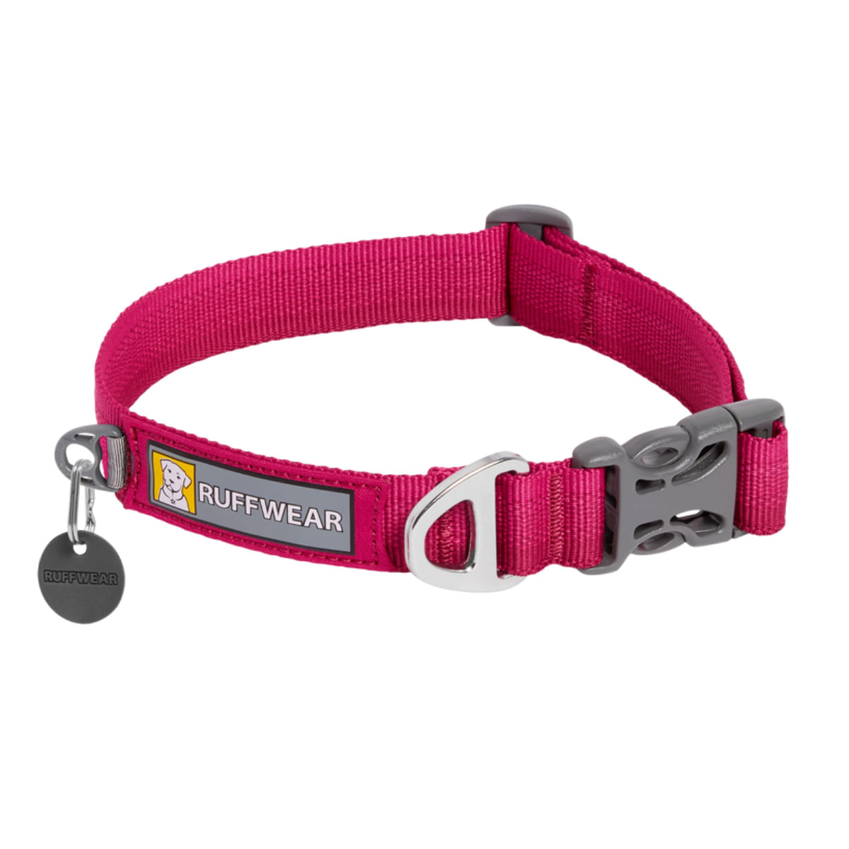 RUFFWEAR Front Rage, zgardă bandă câini, ajustabilă RUFFWEAR Front Rage Hibiscus Pink, zgardă bandă câini, ajustabilă, roz, L(51-66 x 2.5cm) - poza 2