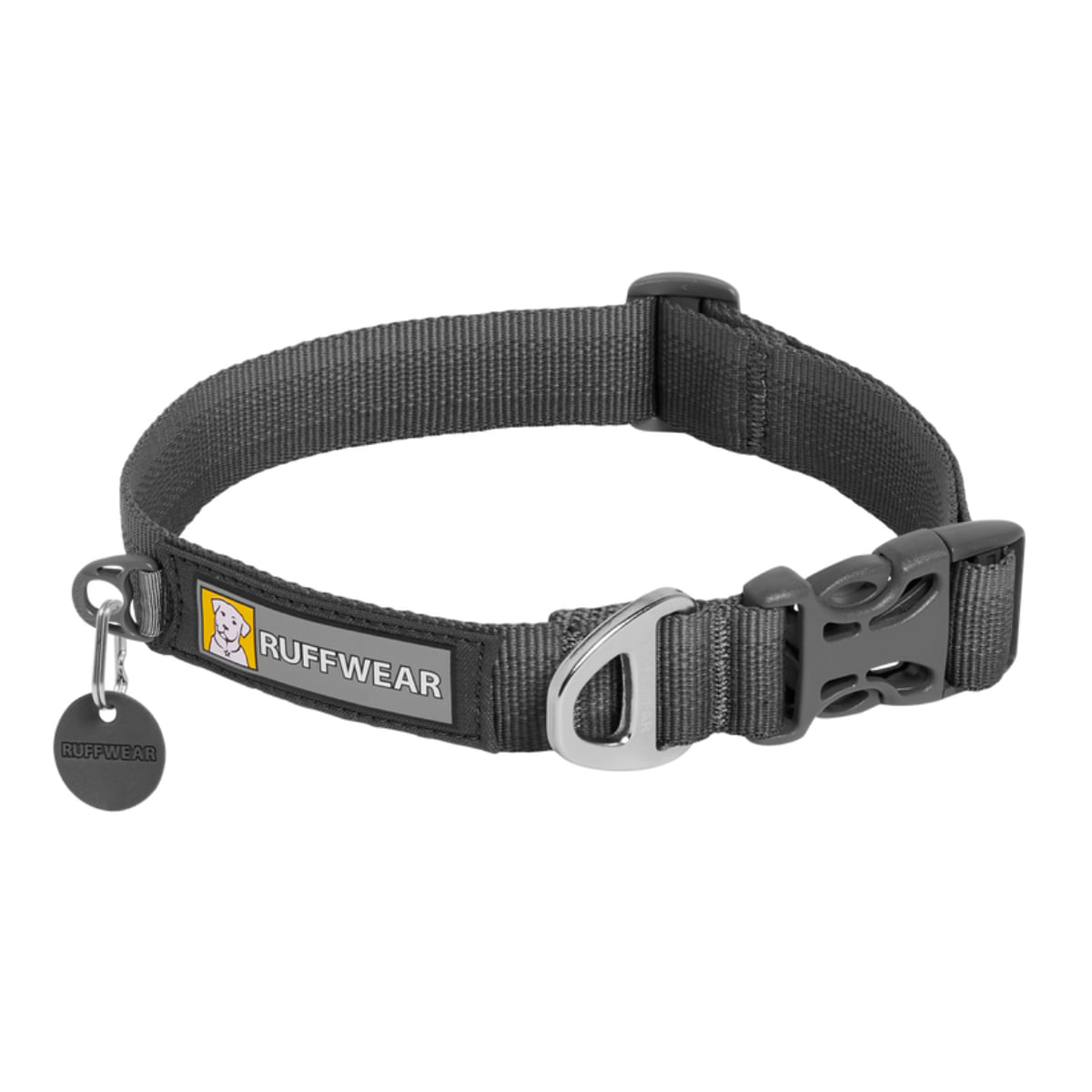 RUFFWEAR Front Rage, zgardă bandă câini, ajustabilă RUFFWEAR Front Rage Twilight Gray, zgardă bandă câini, ajustabilă, gri, L(51-66 x 2.5cm) - poza 1