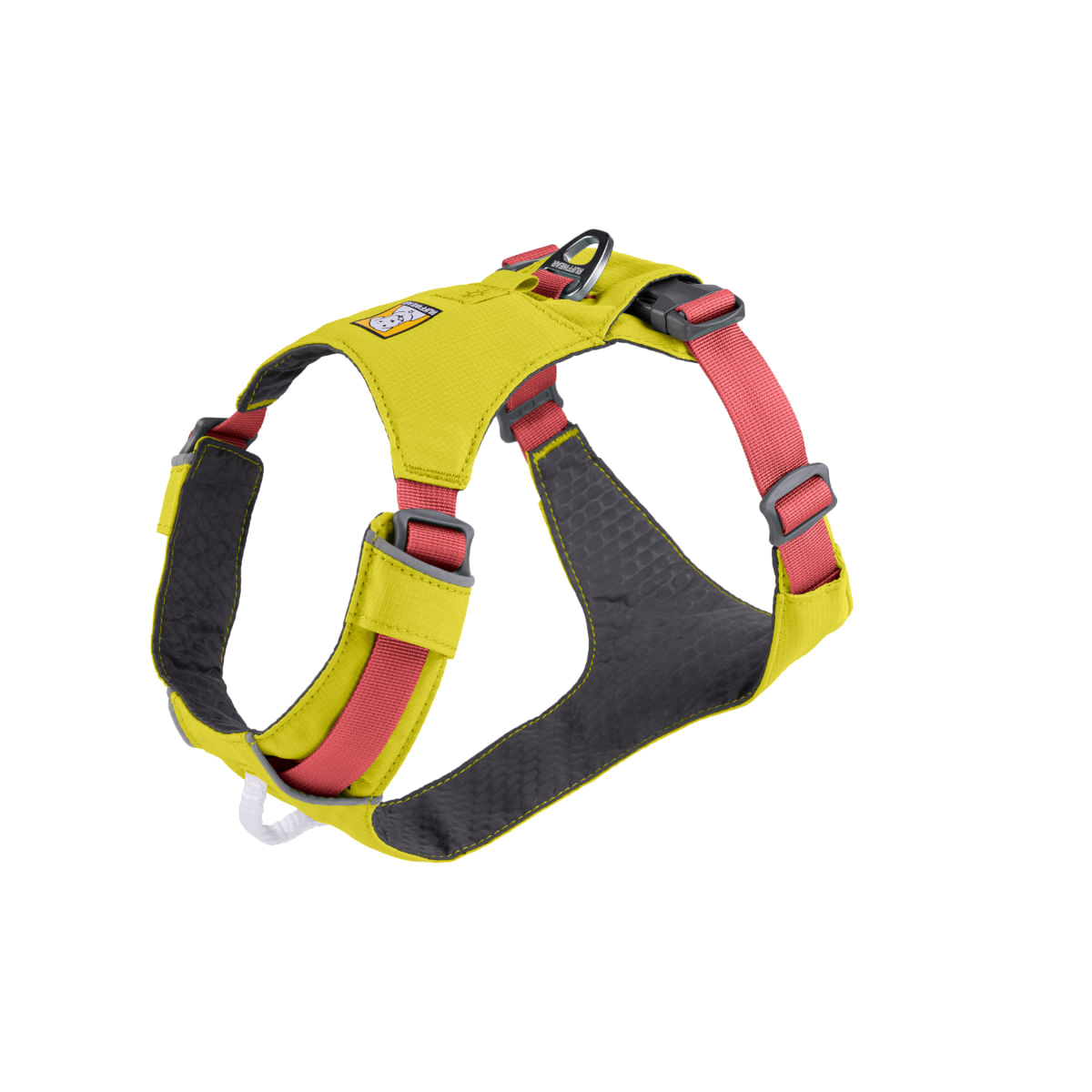 RUFFWEAR Hi & Light, ham prindere dublă(piept&spate) câini, ajustabil, reflectorizant RUFFWEAR Hi & Light Lichen Green, ham prindere dublă(piept&spate) câini, ajustabil, reflectorizant, verde, M(69-81cm) - poza 4