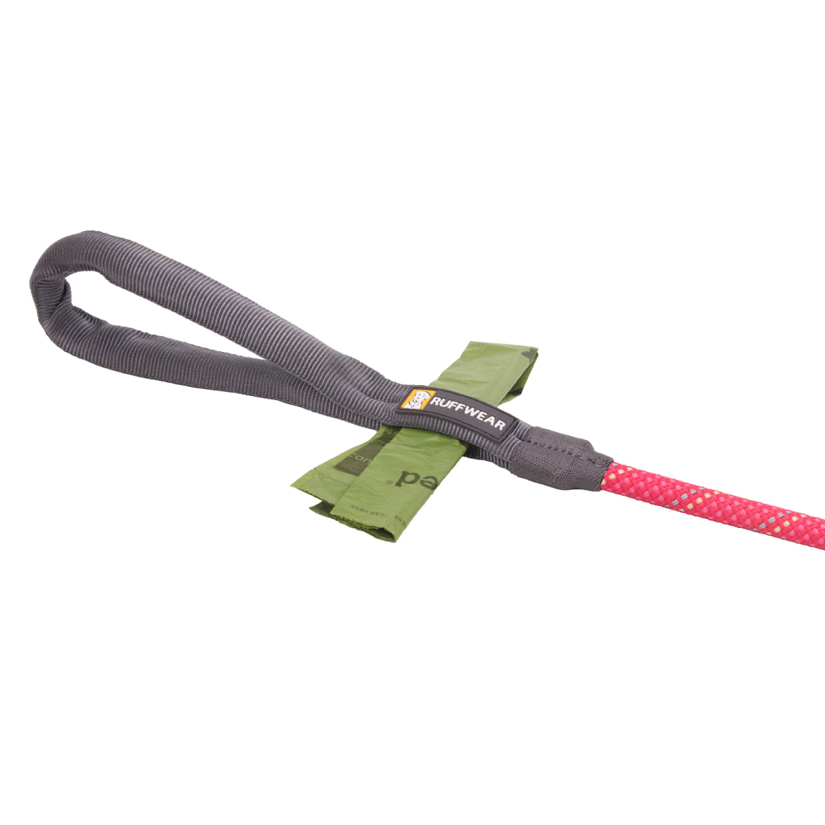 RUFFWEAR Just-a-Cinch, lesă cordelină slip cu limitator câini, reflectorizantă RUFFWEAR Just-a-Cinch Fireweed Pink, lesă cordelină slip cu limitator câini, reflectorizantă, roz, XS-XL(1.5m x 1.1cm) - poza 5