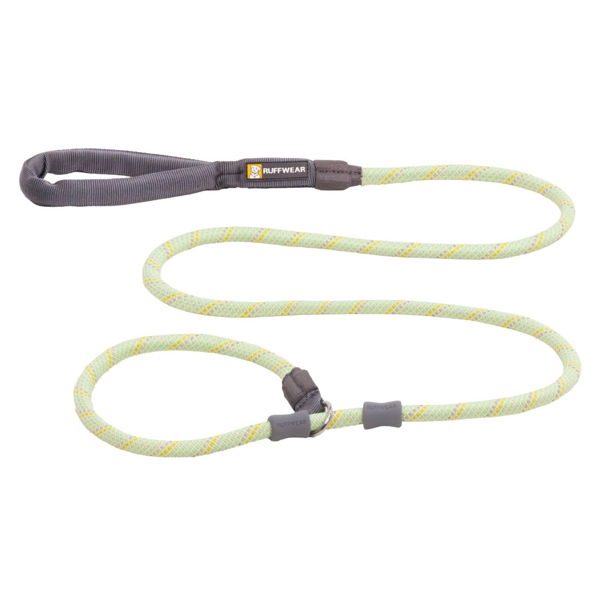RUFFWEAR Just-a-Cinch, lesă cordelină slip cu limitator câini, reflectorizantă RUFFWEAR Just-a-Cinch Moss Green, lesă cordelină slip cu limitator câini, reflectorizantă, verde, XS-XL(1.5m x 1.1cm) - poza 1