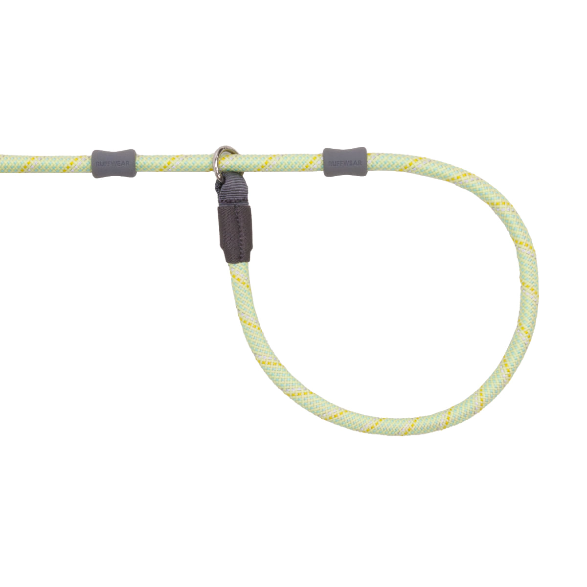 RUFFWEAR Just-a-Cinch, lesă cordelină slip cu limitator câini, reflectorizantă RUFFWEAR Just-a-Cinch Moss Green, lesă cordelină slip cu limitator câini, reflectorizantă, verde, XS-XL(1.5m x 1.1cm) - poza 4