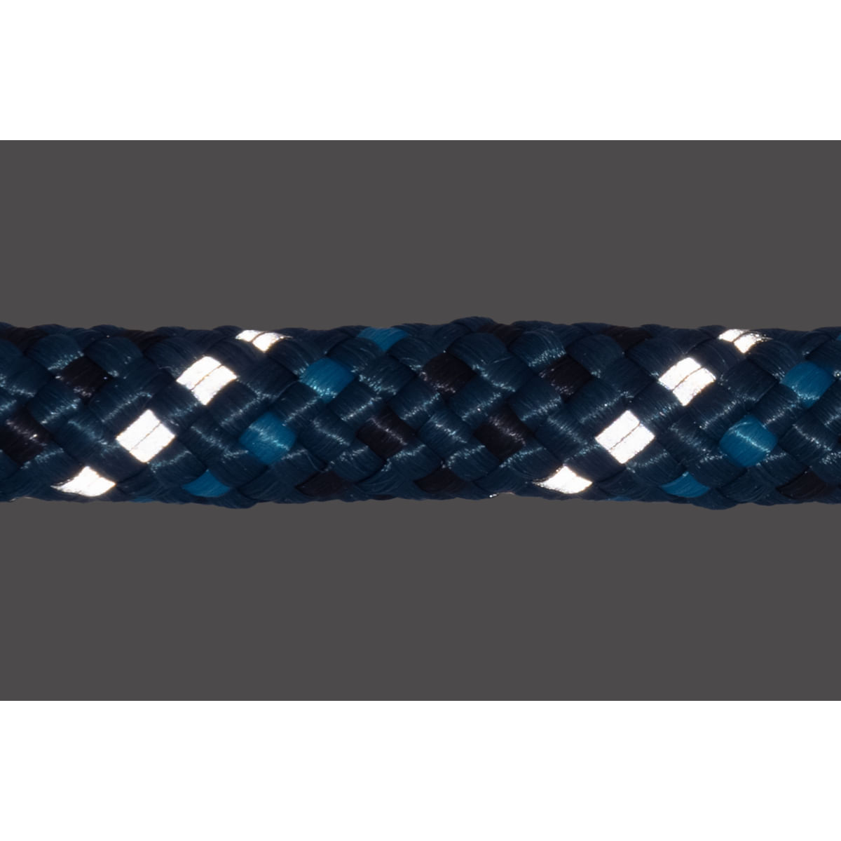 RUFFWEAR Knot a Collar, zgardă cordelină sport câini, ajustabilă, reflectorizantă RUFFWEAR Knot a Collar Blue Moon, zgardă cordelină sport câini, ajustabilă, reflectorizantă, albastru, M(36-51 x 0.7cm) - poza 5