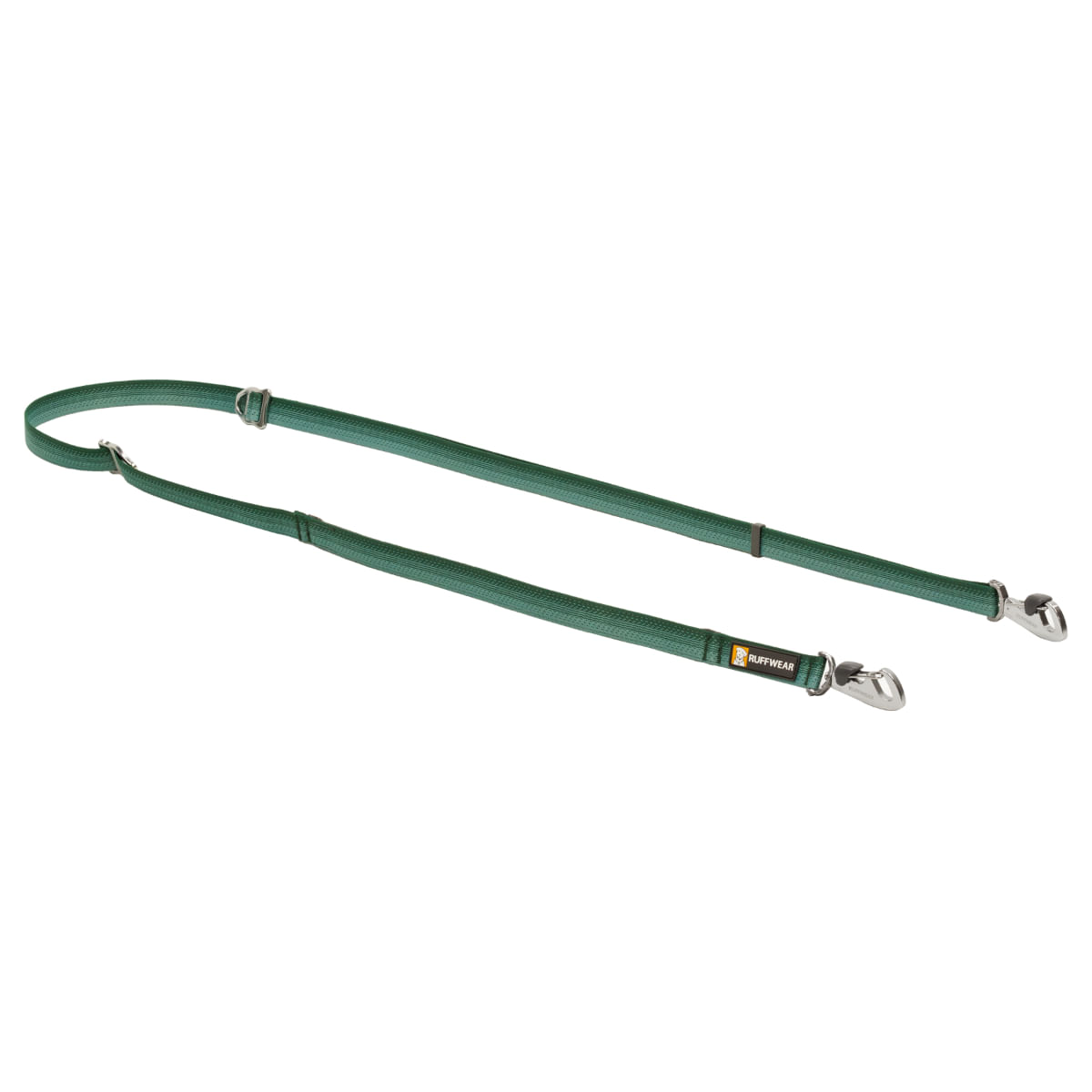 RUFFWEAR Switchbak, lesă bandă multifuncțională cu 2 carabine sport câini, ajustabilă RUFFWEAR Switchbak River Rock Green, lesă bandă multifuncțională cu 2 carabine sport câini, ajustabilă, verde, XS-XL(2.1m x 2cm) - poza 4