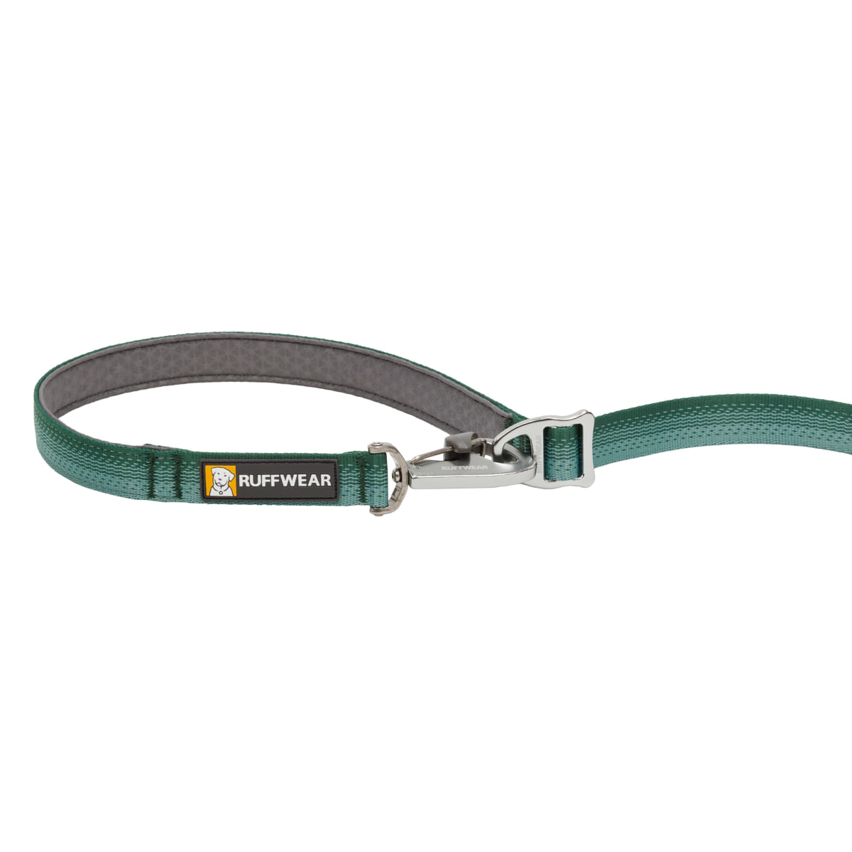 RUFFWEAR Switchbak, lesă bandă multifuncțională cu 2 carabine sport câini, ajustabilă RUFFWEAR Switchbak River Rock Green, lesă bandă multifuncțională cu 2 carabine sport câini, ajustabilă, verde, XS-XL(2.1m x 2cm) - poza 5