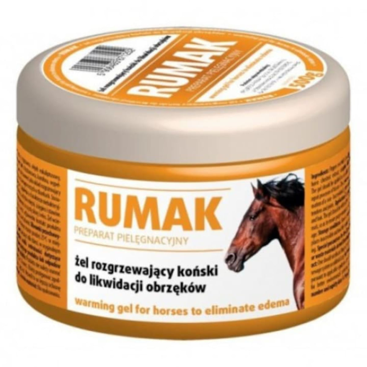 RUMAK Gel Încălzire, supliment sistem articular câini, gel RUMAK Gel Încălzire, L-XL, supliment sistem articular câini, flacon, 500g gel - poza 1