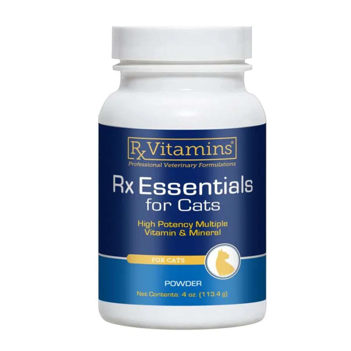 RX VITAMINS Essentials Feline, multivitamine pisici, pudră RX VITAMINS Essentials Feline, multivitamine pisici, flacon, 113.4g pudră - poza 2
