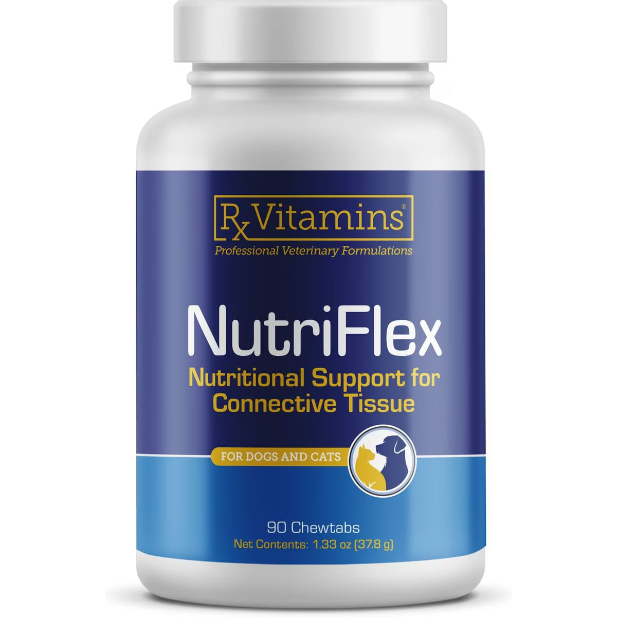 RX VITAMINS NutriFlex, supliment sistem articular câini, comprimate masticabile RX VITAMINS NutriFlex, supliment sistem articular câini și pisici, flacon, 90 comprimate masticabile - poza 2